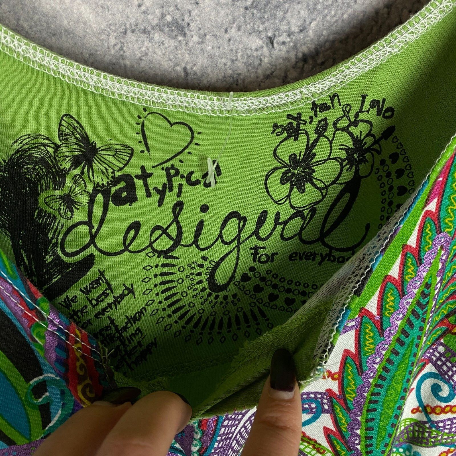Desigual Desigual Dress Women's Size S Sleeveless Multicolor ` Size S / US 4 / IT 40 - 4 Thumbnail