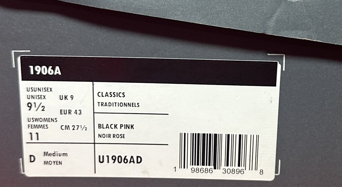 New Balance Size 9.5 - New Balance 1906A Black Dragon Berry Size US 9.5 / EU 42-43 - 6 Thumbnail