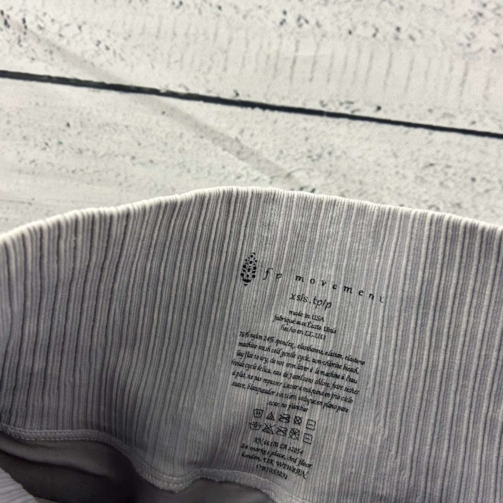 Free People Free People Movement Athletic Yoga Leggings Women's XS/S Gray Leggings Fitness Yoga Activewear Womens XS/S Gray Free People Movement Athletic Leggings Size 28" / US 6 / IT 42 - 5 Thumbnail