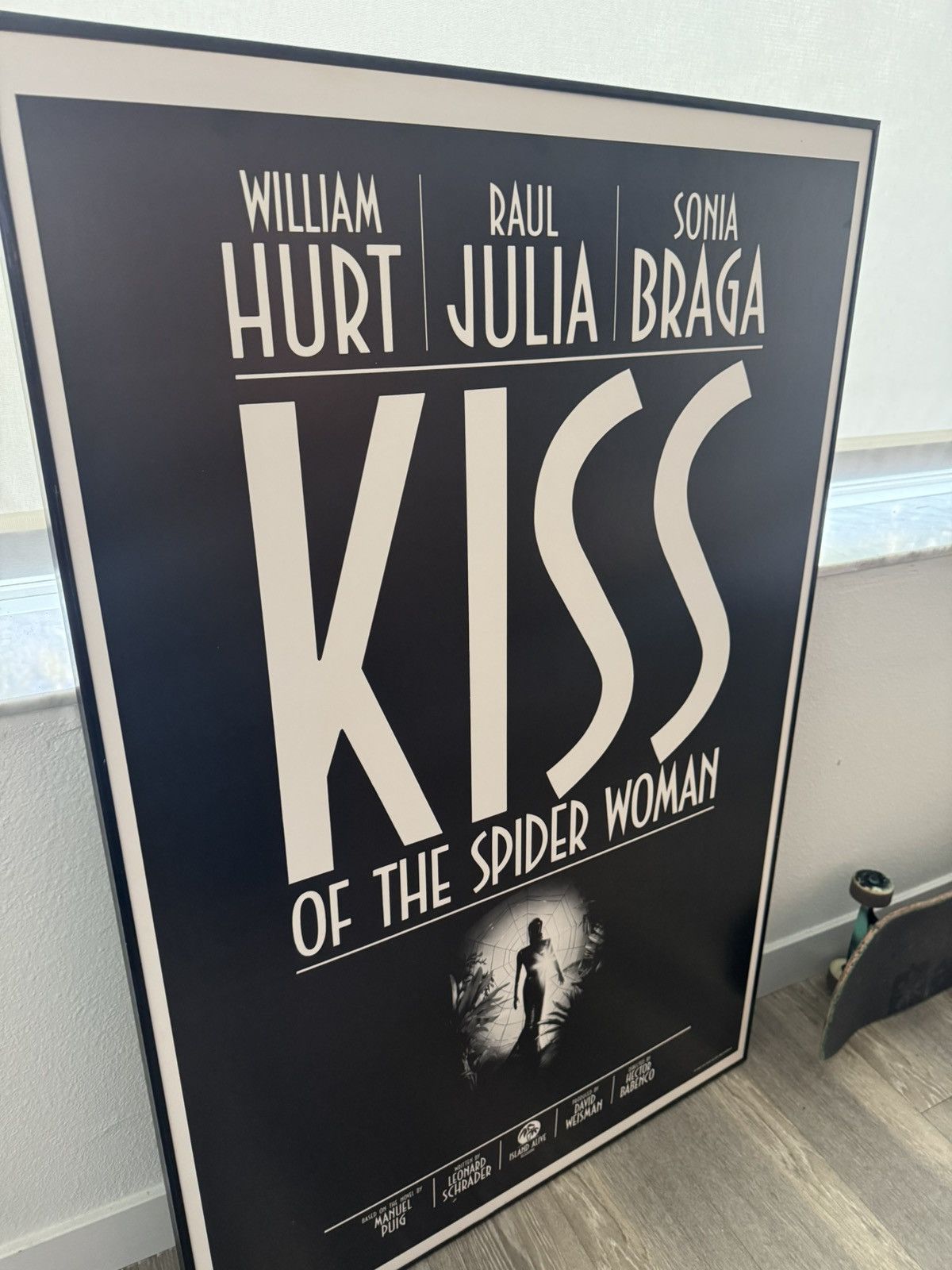 Vintage 1985 original framed Kiss of the Spider Woman poster Size ONE SIZE - 2 Thumbnail