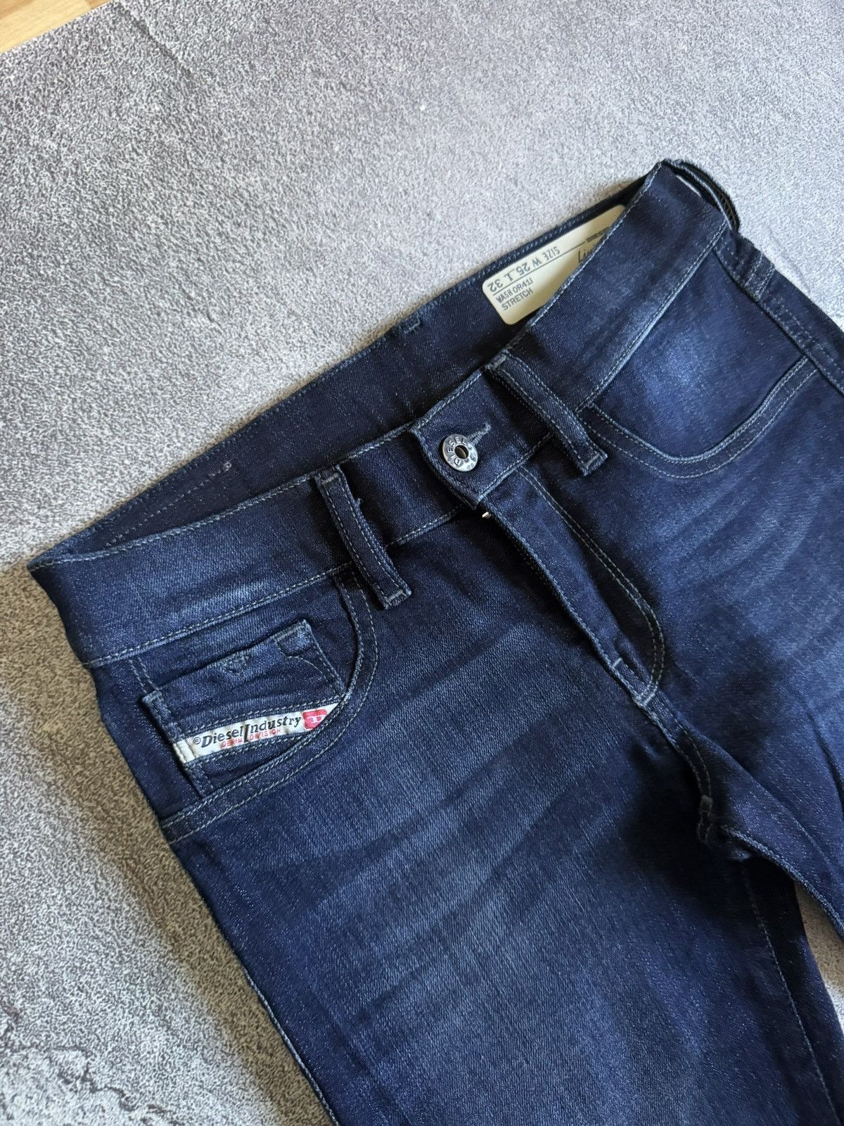 Diesel Diesel 25/32 Livier Flare low waist jeans trousers pants Y2K Size 25" / US 0 / IT 36 - 4 Thumbnail