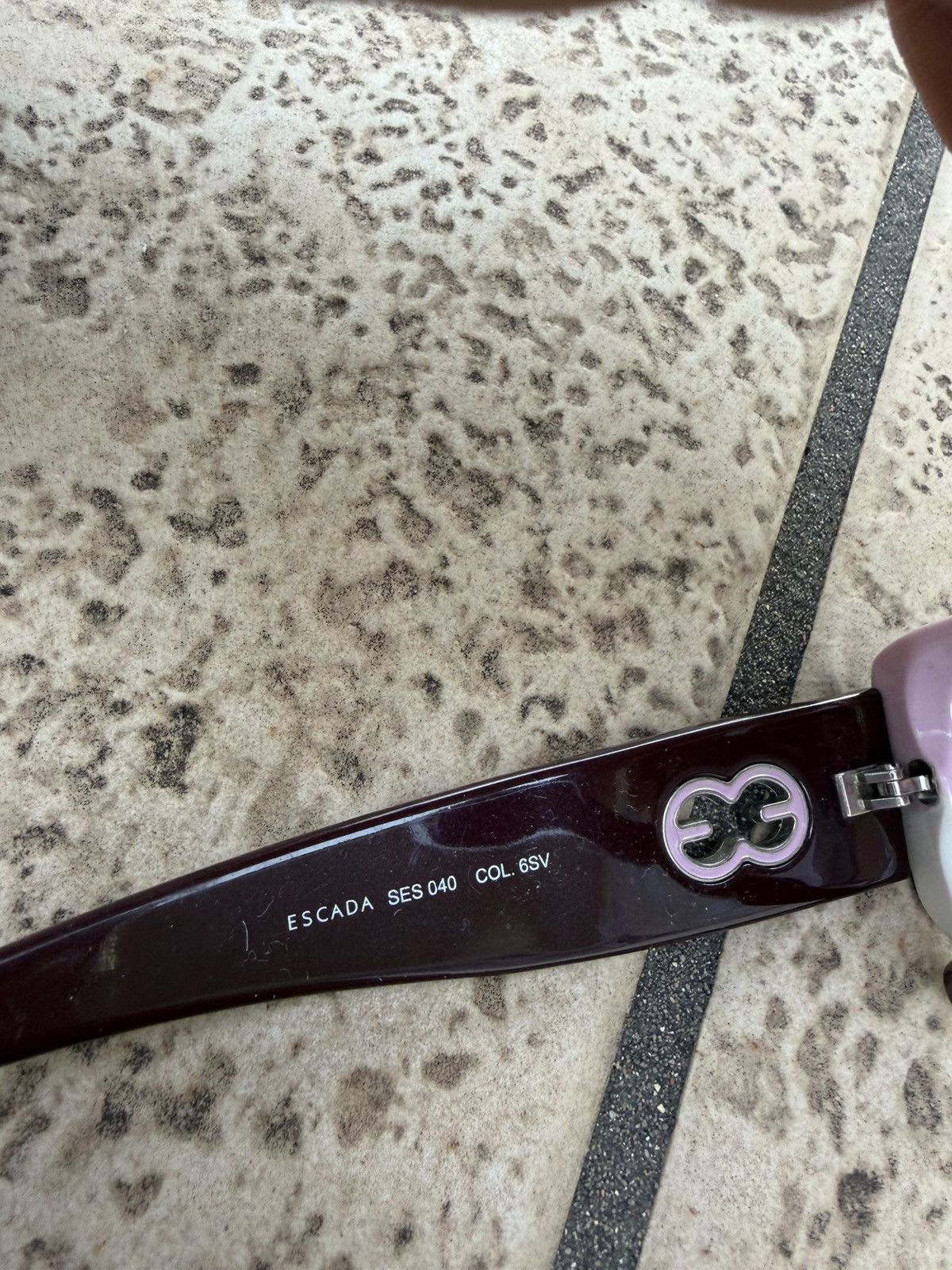 Escada Escada Sunglasses Pink SES 040 Size ONE SIZE - 5 Thumbnail
