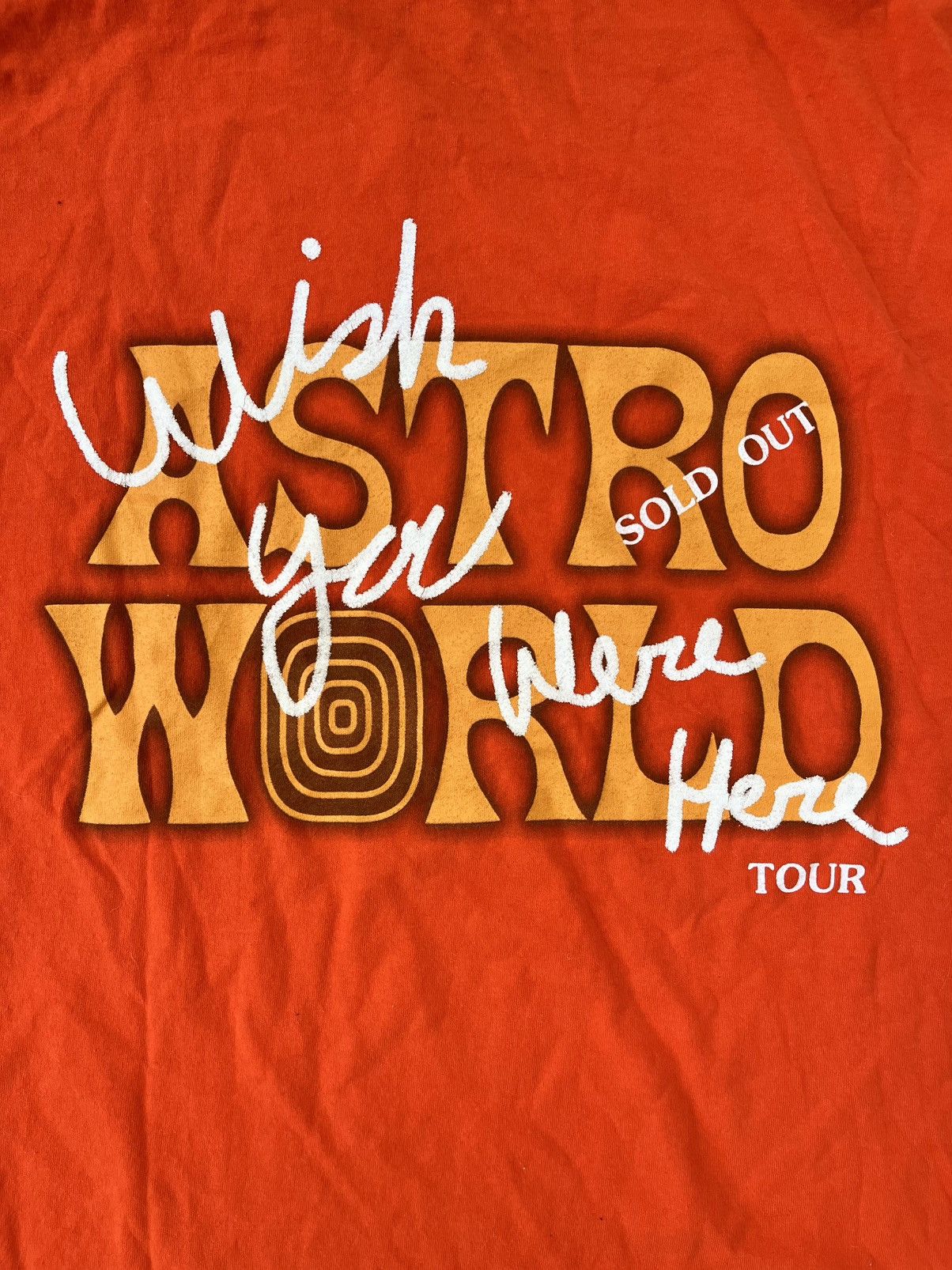Travis Scott Travis Scott Astroworld Houston Exclusive T-Shirt Size US L / EU 52-54 / 3 - 9 Thumbnail