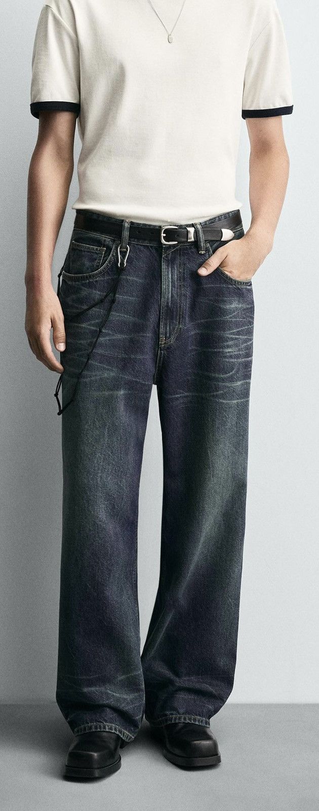 Zara Zara Blue Jeans Size US 34 / EU 50 - 3 Thumbnail