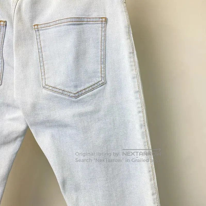Fendi Fendi Light Blue Cotton Women's Jeans . Size 23" - 5 Thumbnail