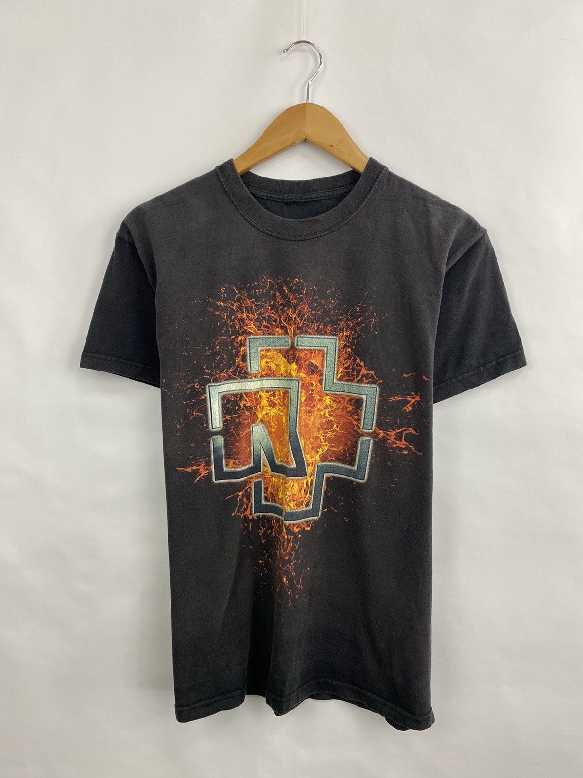 Band Tees 🇩🇪 Vintage Y2K Rammstein Rock Band T-Shirt Rare Retro Size US M / EU 48-50 / 2 - 2 Thumbnail