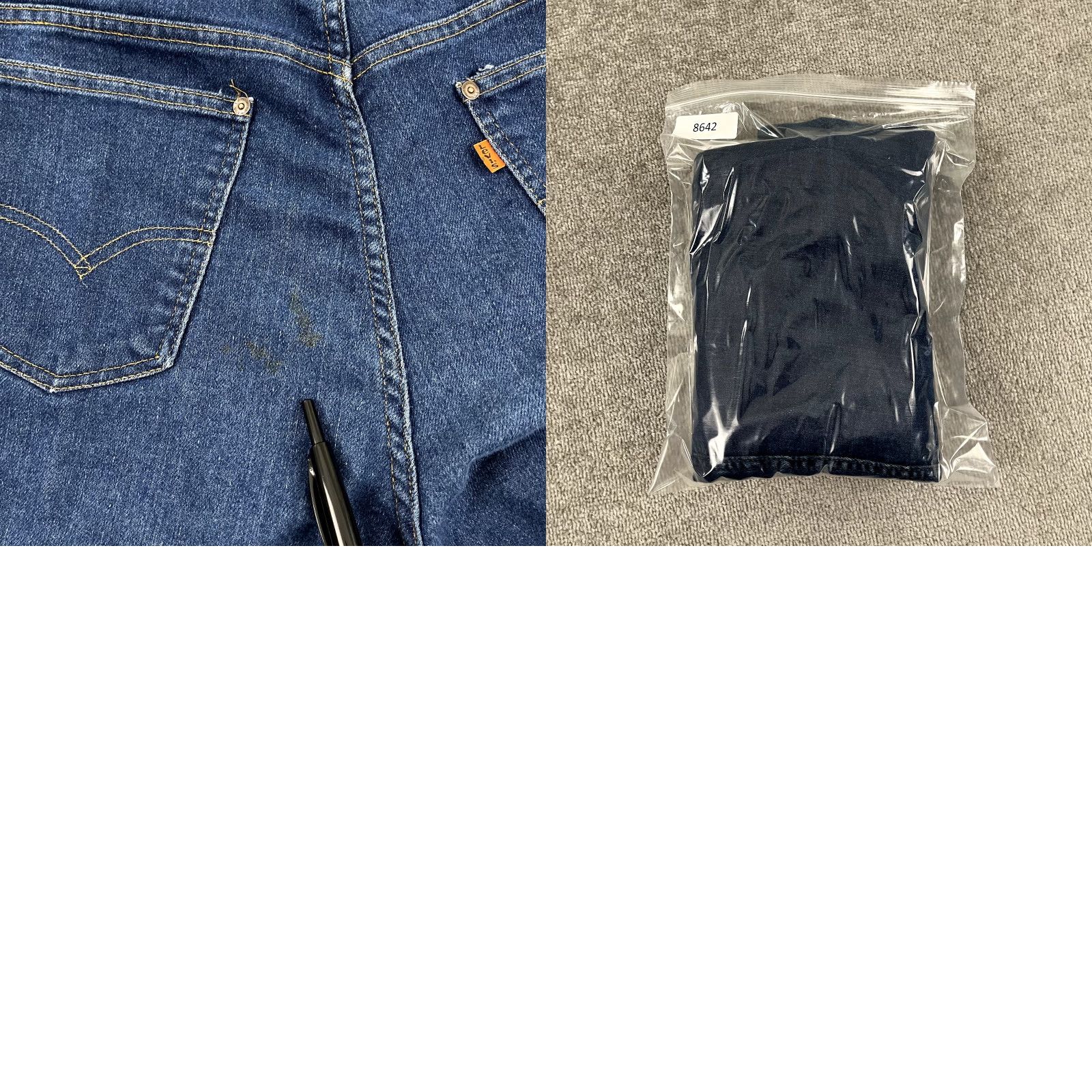 Levi's VINTAGE Levi's Jeans Mens 35x32.5 Blue Denim Orange Tab 29626 9117 USA Made 80s Size US 35 - 9 Thumbnail