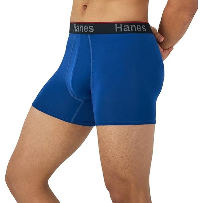 Hanes New Hanes 3 Pack Mens Medium Pouch Boxer Brief Underwear Size US M / EU 48-50 / 2 - 4 Thumbnail