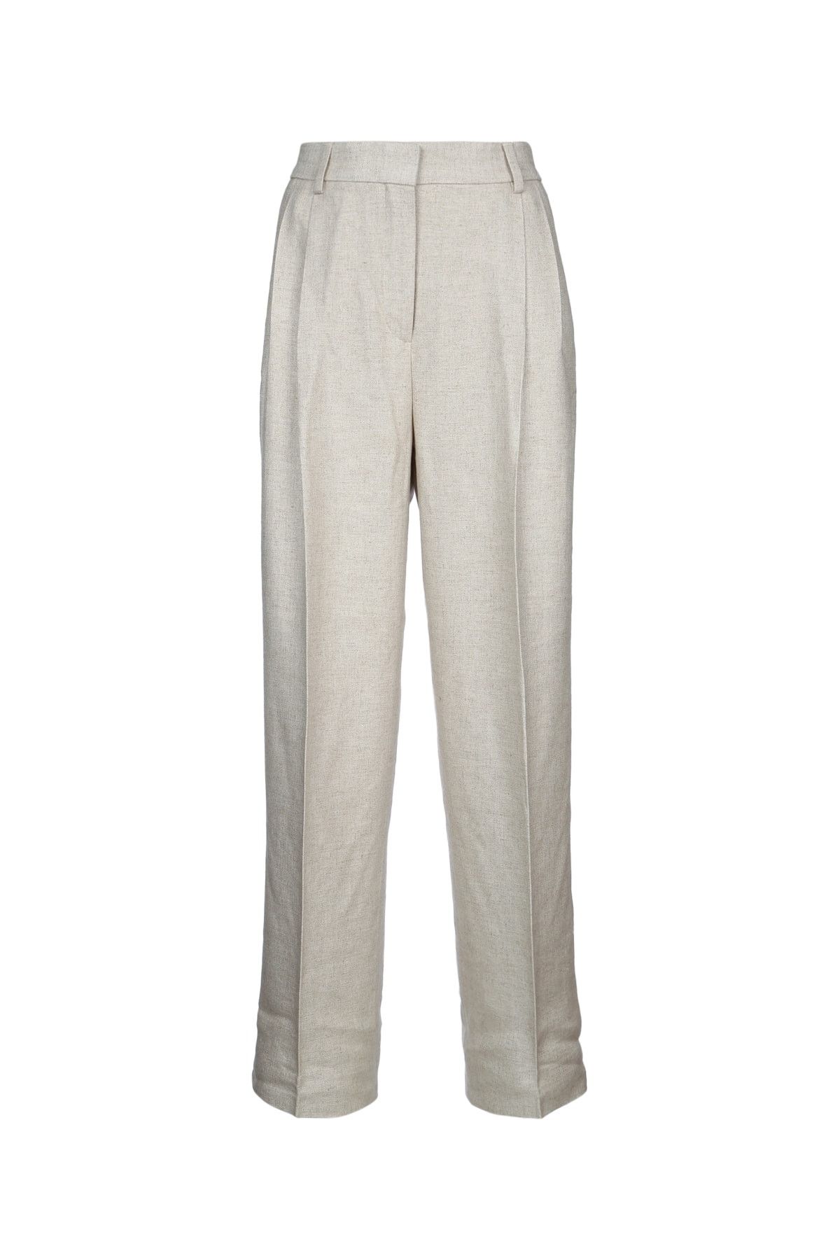 Toteme Double-Pleat Straight Trousers Size 26" / US 2 / IT 38 - 1 Thumbnail