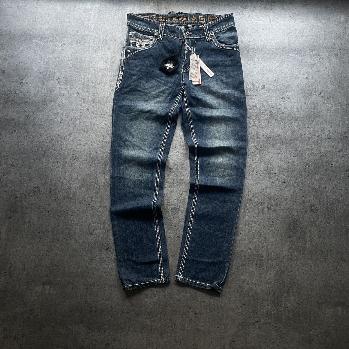 Rock Revival × Vintage NWT Rock Revival Cyrek Chrome Hearts Style Pants Size US 32 / EU 48 - 5 Thumbnail