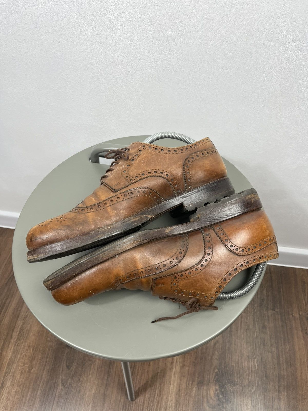 Other Prime Shoes Brown Leather Brogue Shoes Vibram Sole US 9.5 Size US 9.5 / EU 42-43 - 7 Thumbnail