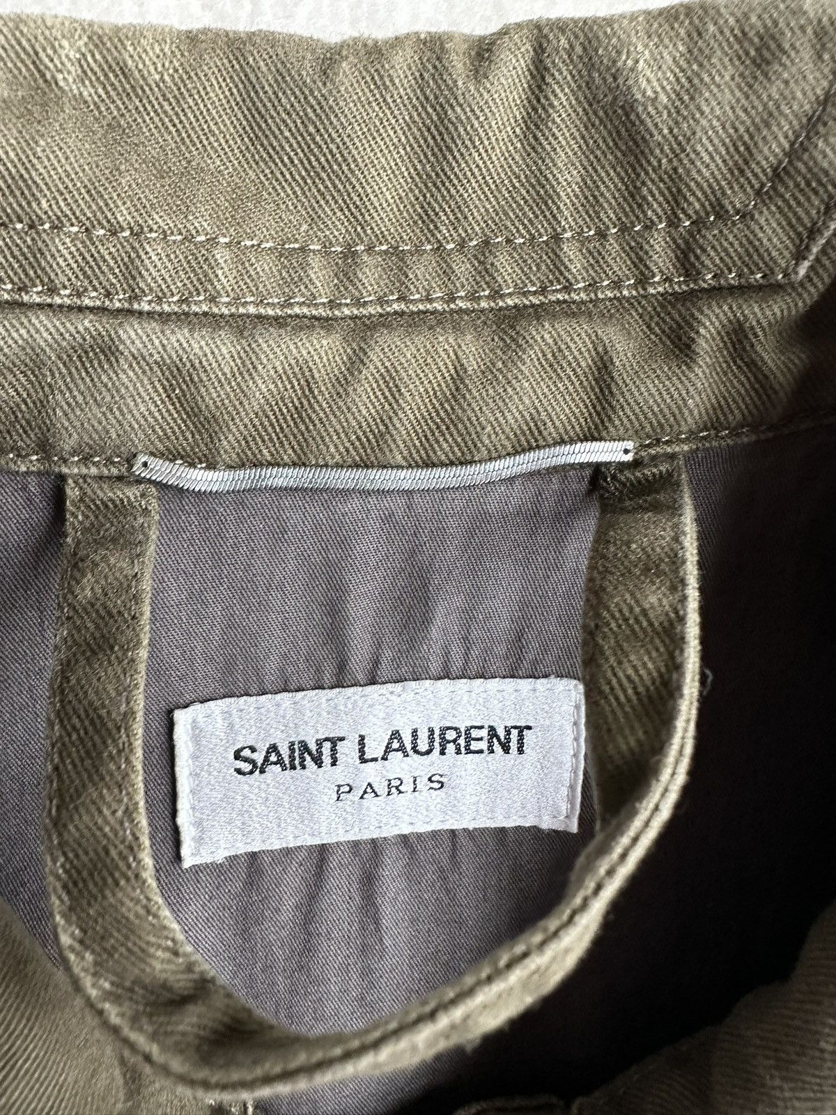 Saint Laurent Paris $2290 SS19 Saint Laurent sleeveless embroidered jacket 50 Size US M / EU 48-50 / 2 - 23 Thumbnail