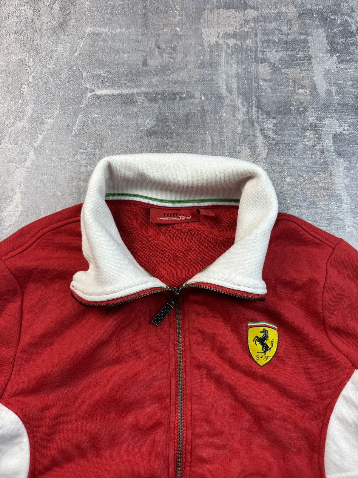 Formula 1 Ferrrari Vintage Zip Jacket Formula one size M Size M / US 6-8 / IT 42-44 - 3 Thumbnail