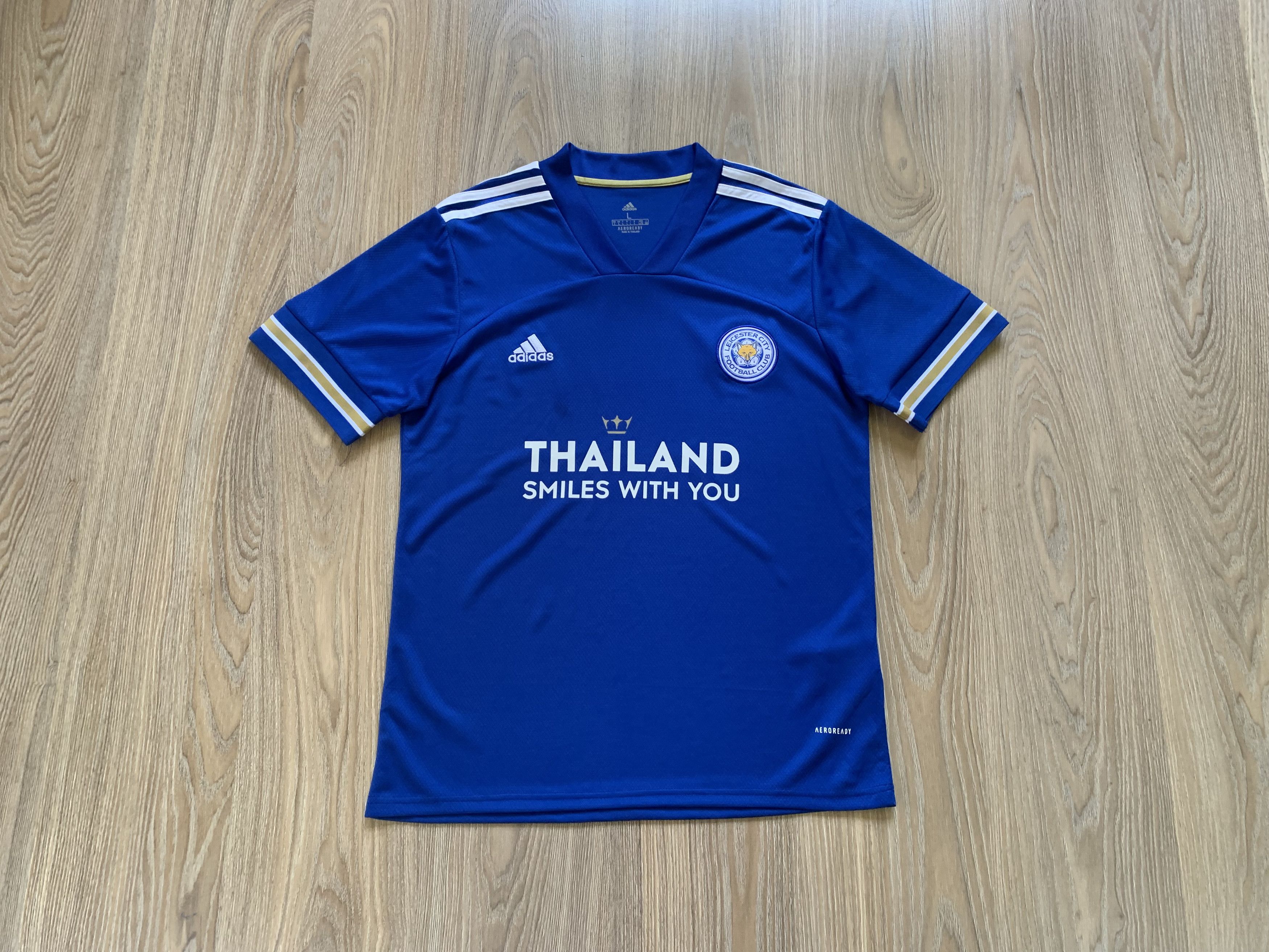 Adidas Adidas Leicester Home Football Shirt 2020-2021 Size US L / EU 52-54 / 3 - 3 Thumbnail