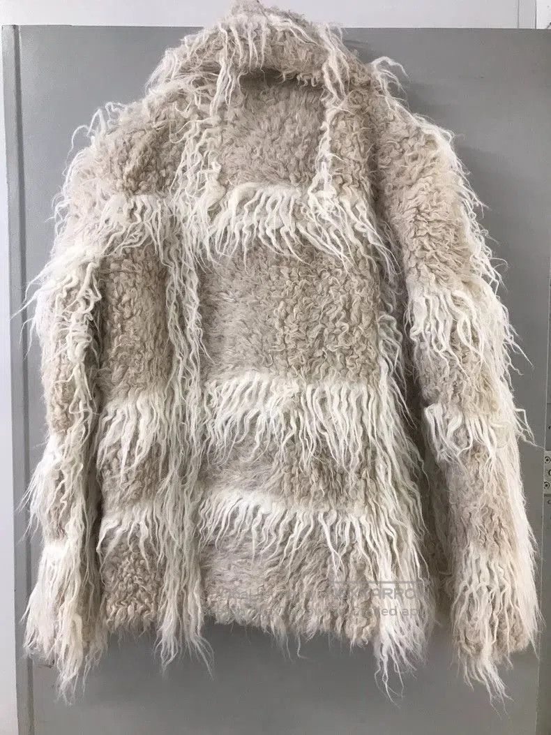 Helmut Lang HELMUT LANG Faux Fur Short Coat . Size US XS / EU 42 / 0 - 2 Thumbnail