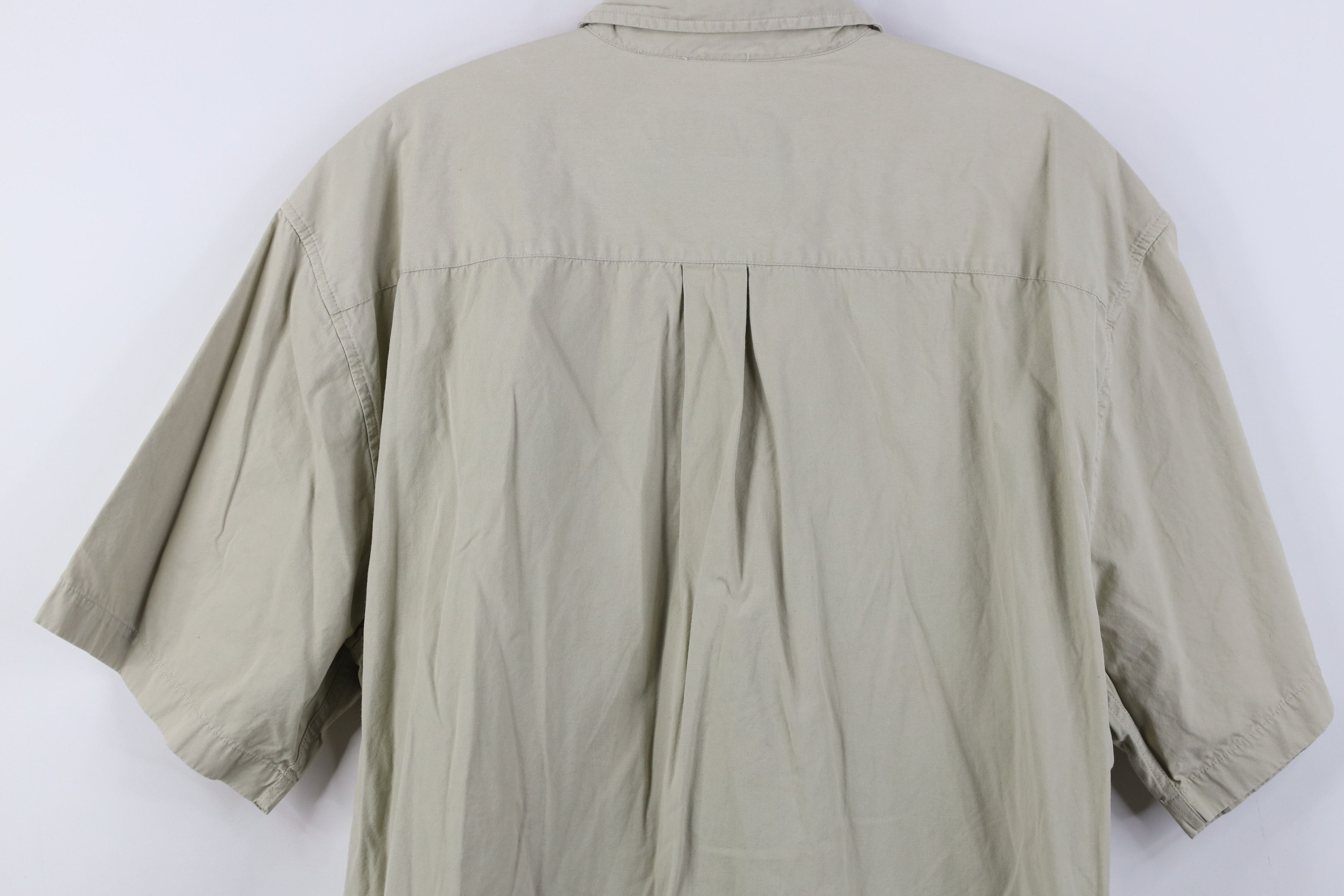 Eddie Bauer Vintage 90s Eddie Bauer Short Sleeve Collared Button Shirt Size US M / EU 48-50 / 2 - 9 Thumbnail