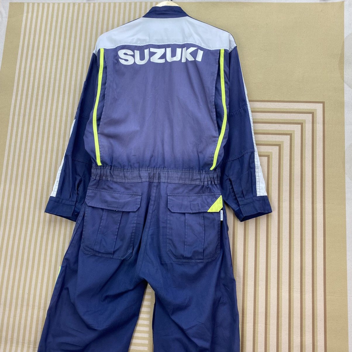 Gear for Sports 🐐Vintage Suzuki Worker Overall Jumpsuit Size US 33 - 4 Thumbnail
