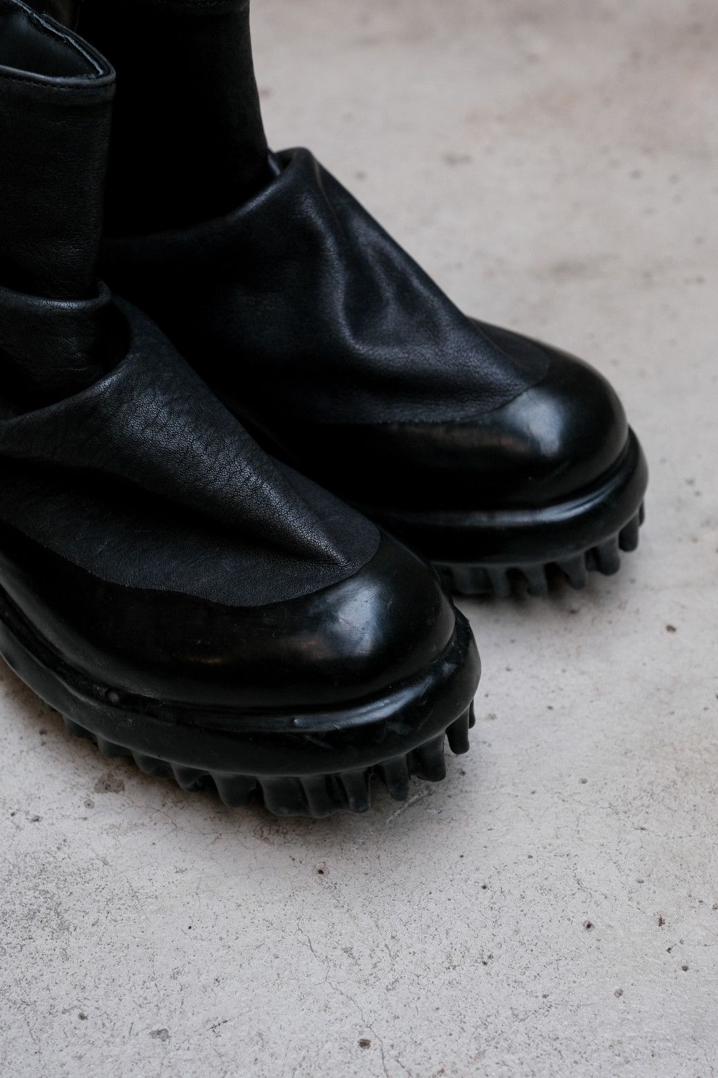 424 424 Miner Marathon Boots in Black & Wax Spray Size US 8 / EU 41 - 4 Thumbnail