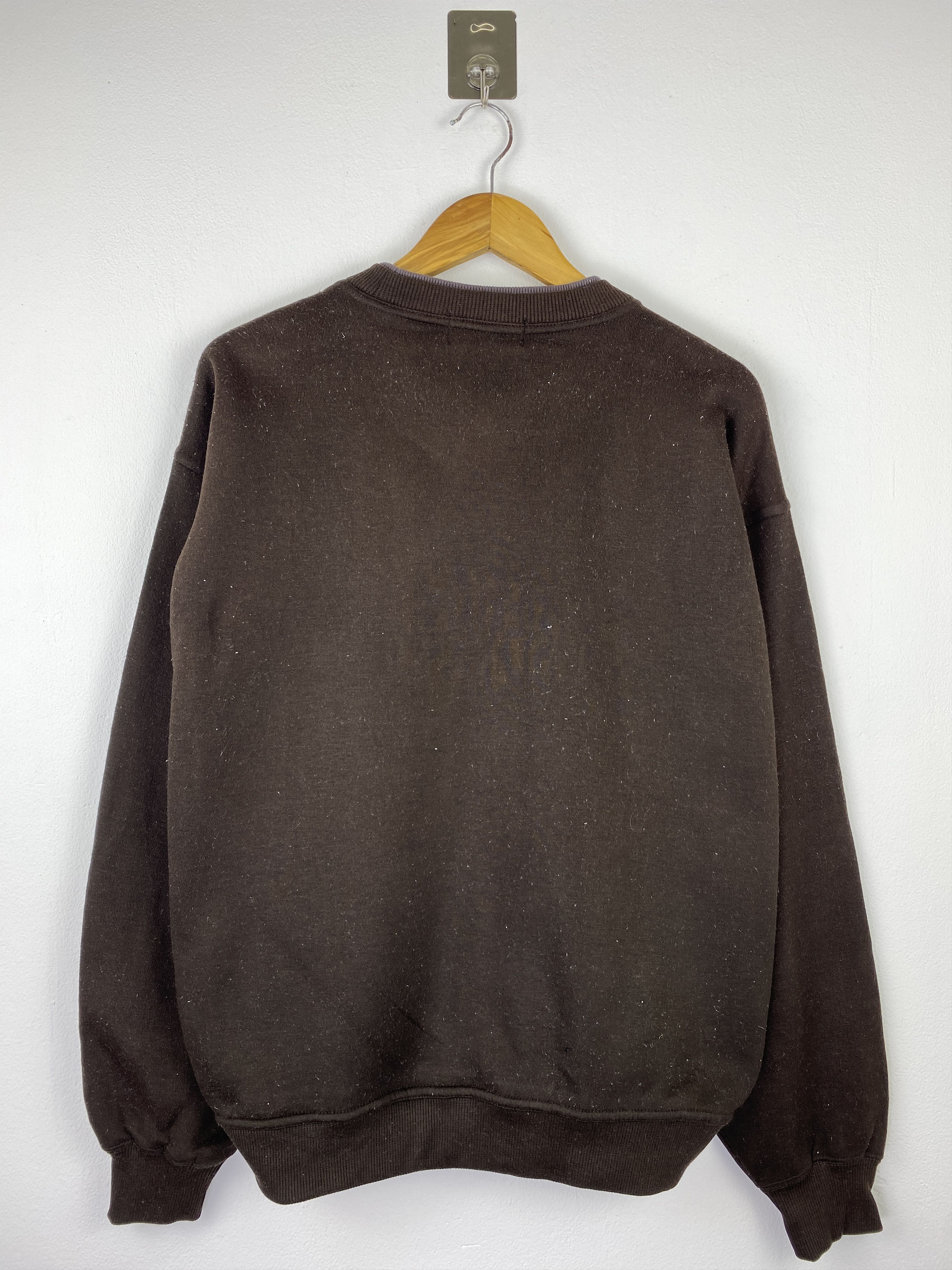 Japanese Brand Vintage Silvio Valentino Spellout Logo Sweatshirt BP0051 Size US L / EU 52-54 / 3 - 3 Thumbnail