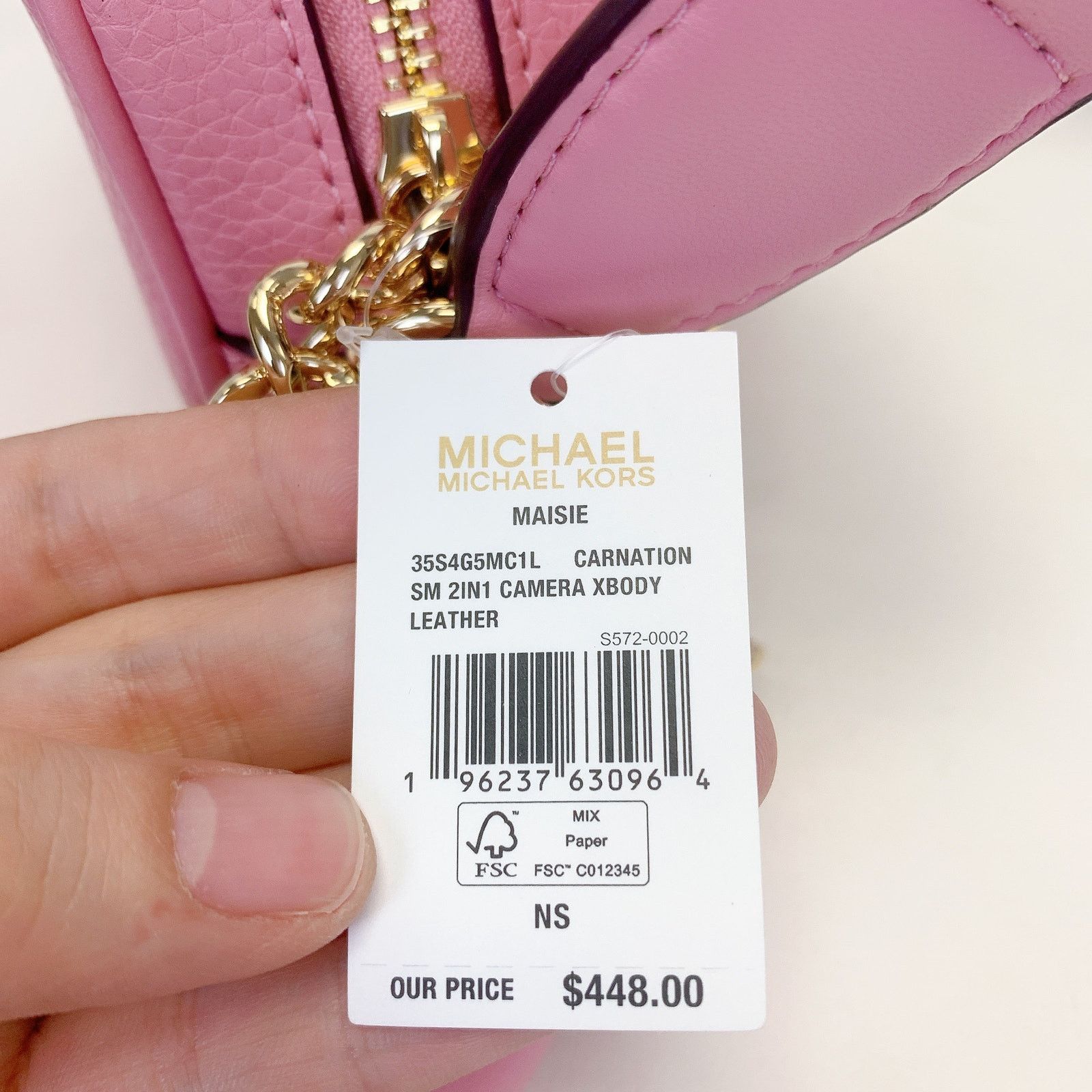 Michael Kors Michael Kors 35S4G5MC1L 2IN1 CAMERA XBODY LEATHER Size ONE SIZE - 9 Thumbnail