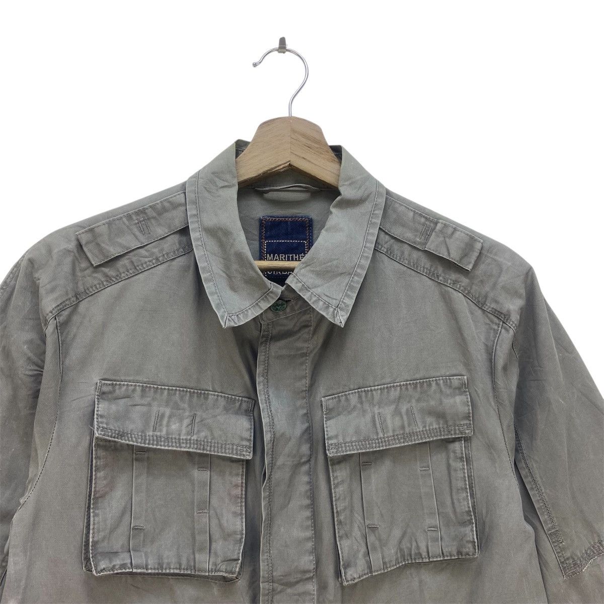 Marithe + Francois Girbaud Vtg Marithe Francois Girbaud Tactical Survival Field Jacket Size US S / EU 44-46 / 1 - 3 Thumbnail