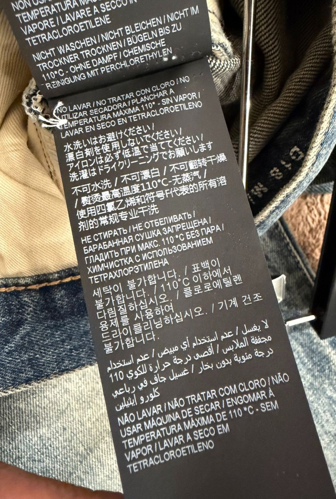 Saint Laurent Paris Saint Laurent 2021FW D18 Washed Distressed Denim Size US 31 - 6 Thumbnail