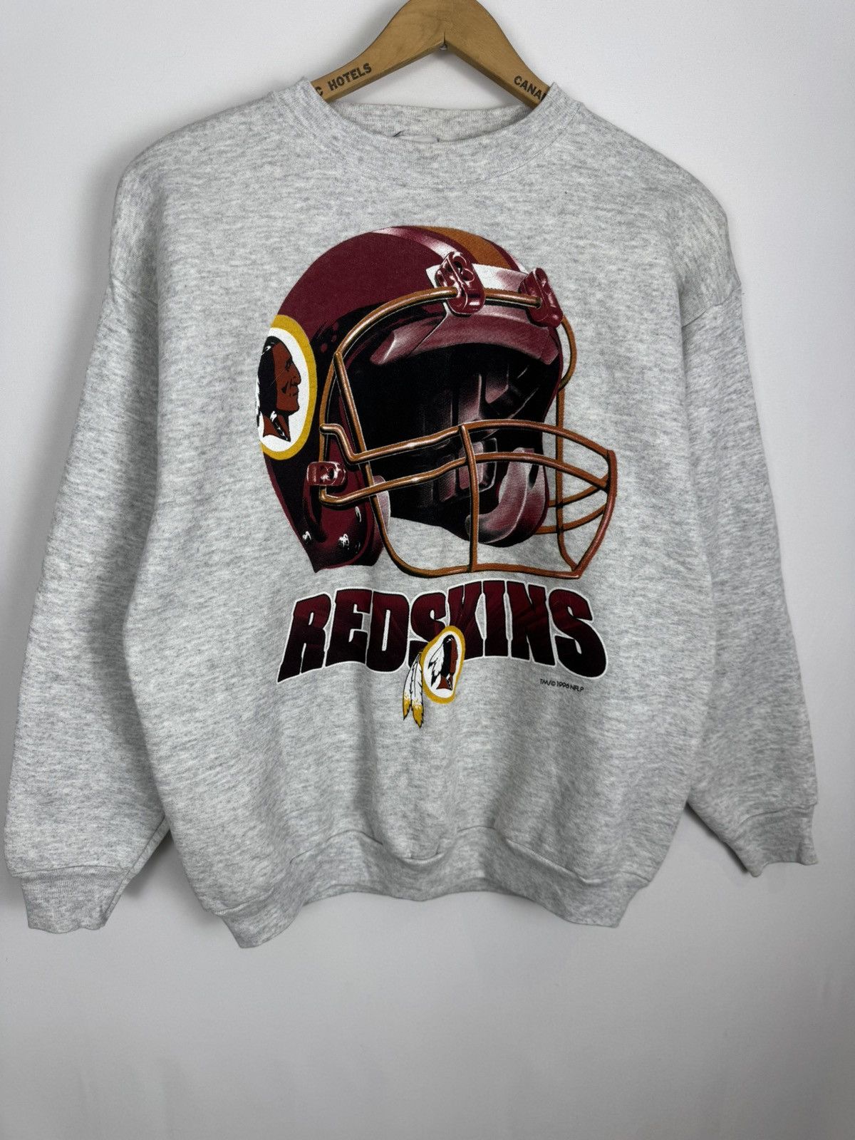 Vintage Vintage 1990s Washington Redskins Sweatshirt Size US M / EU 48-50 / 2 - 3 Thumbnail