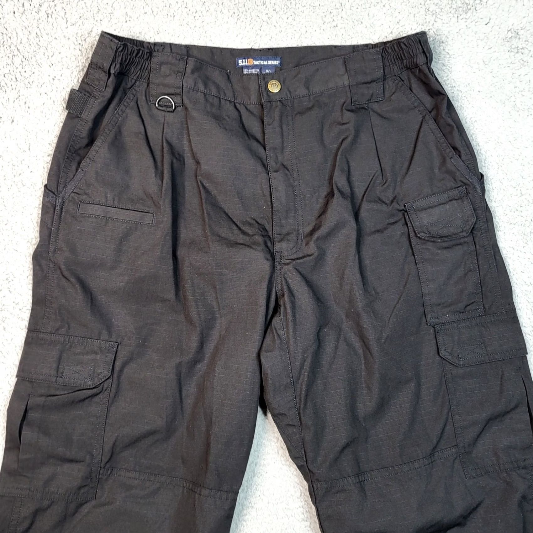 Vintage 5.11 Tactical Mens Black Outdoor Cargo Hiking Pants - US 36x29 Size US 36 / EU 52 - 3 Thumbnail