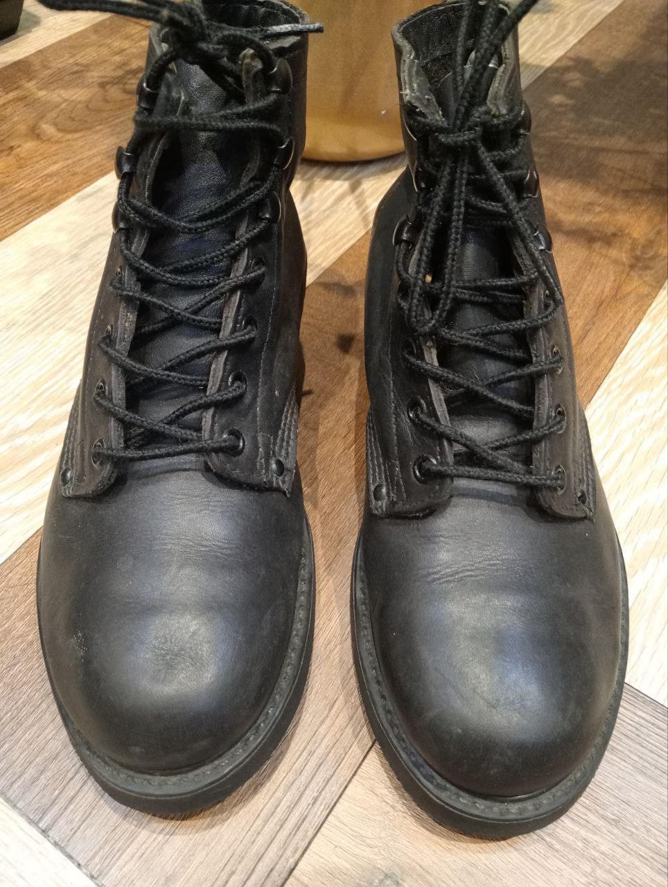 A.P.C. A.P.C BOOTS MAXITRED OIL RESISTANT BOOTS - BLACK Size US 6.5 / EU 39-40 - 7 Thumbnail