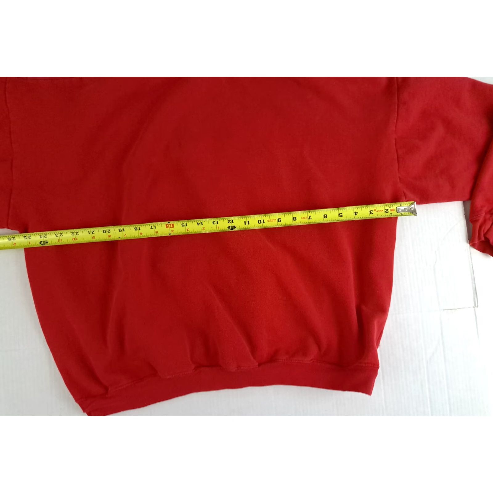 Vintage VINTAGE Ohio State Buckeyes Hoodie Sweatshirt Red XXL Spirit Co. Unisex Adults 2XL Pullover Hoodie Size US XXL / EU 58 / 5 - 6 Thumbnail