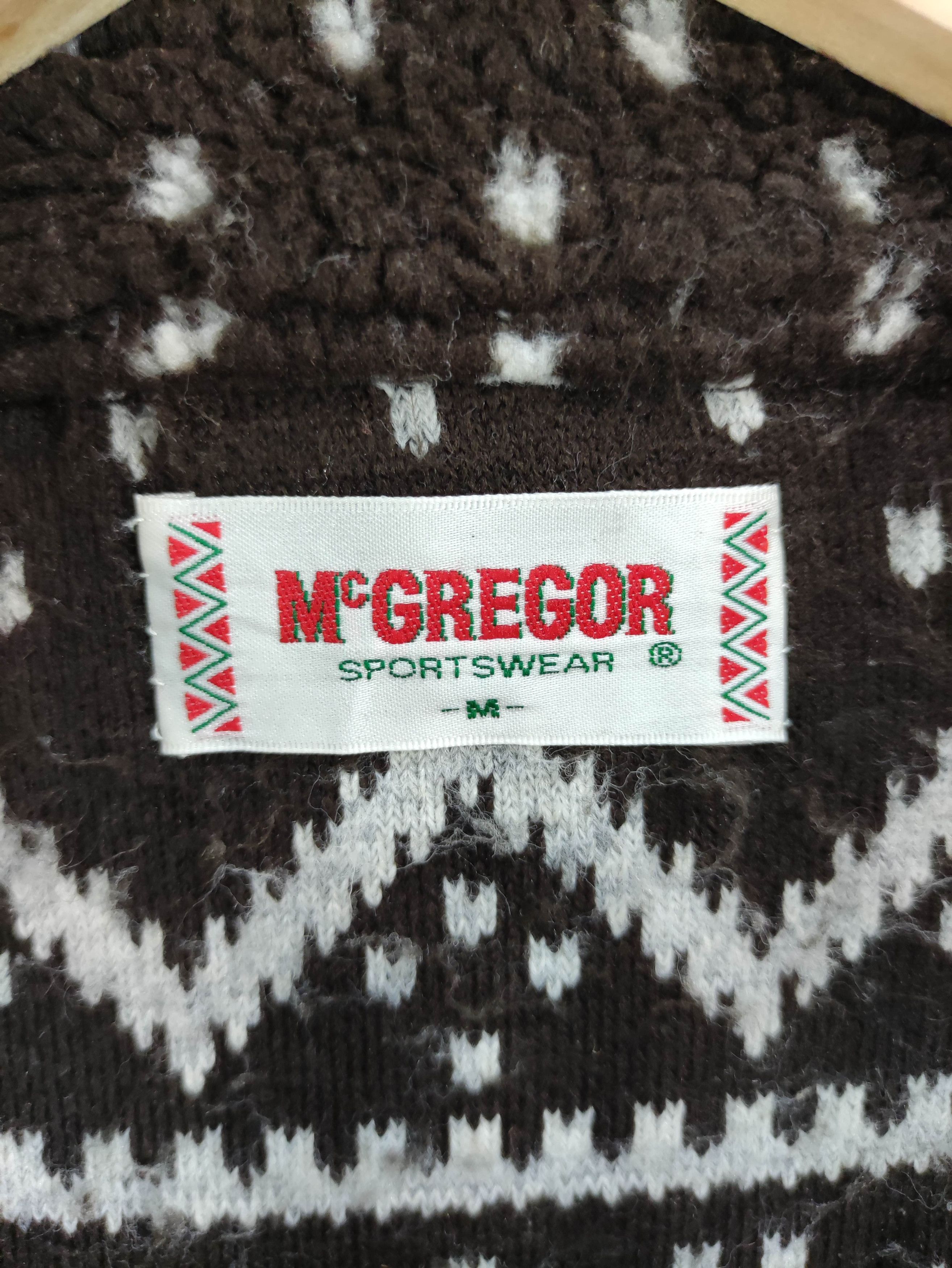 McGregor Vintage Mcgregor Sherpa Jacket Zipper Size US M / EU 48-50 / 2 - 2 Thumbnail
