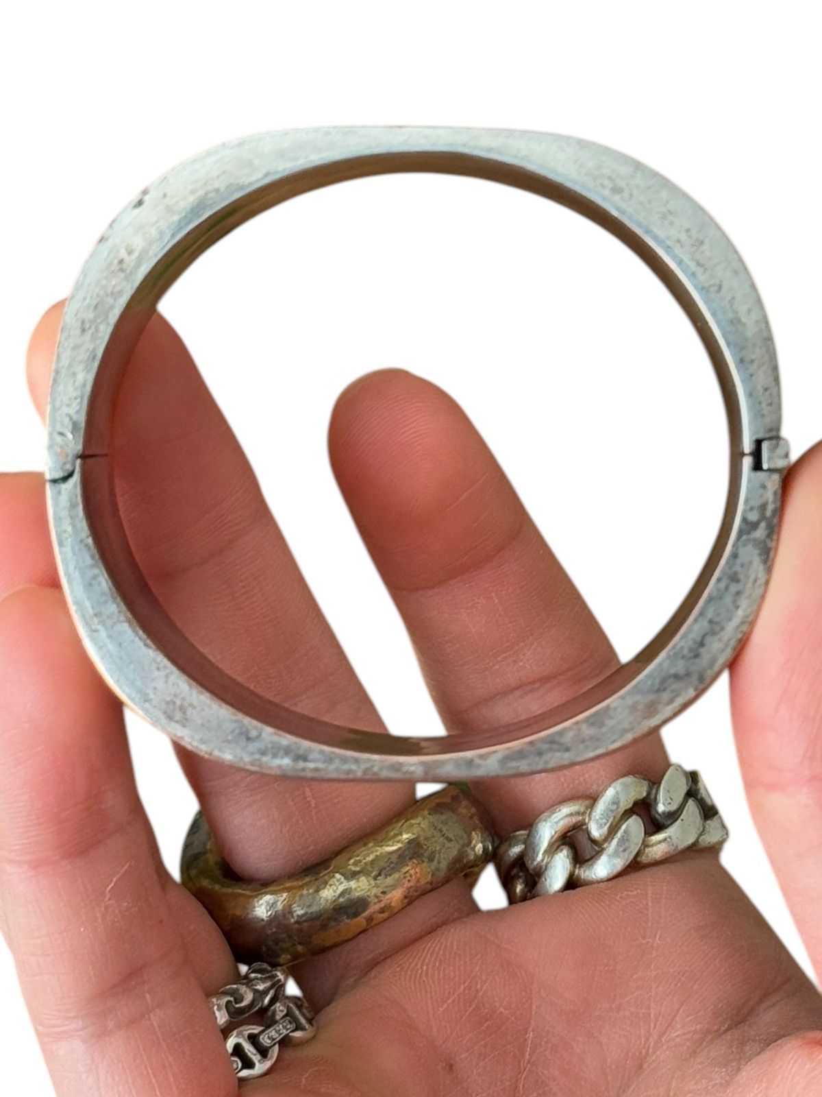 Rick Owens 2010? Single Cuff Metal Bracelet Size ONE SIZE - 4 Thumbnail