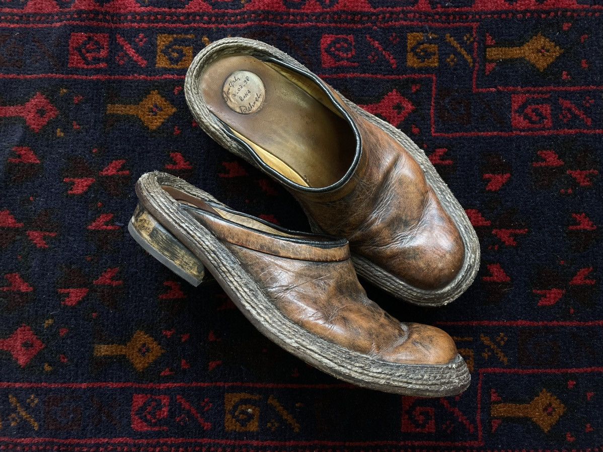 Other Rare Joseph Debach Artisinal Clogs/Sabot, Size 4 (43-44 EU) Size US 10.5 / EU 43-44 - 2 Thumbnail