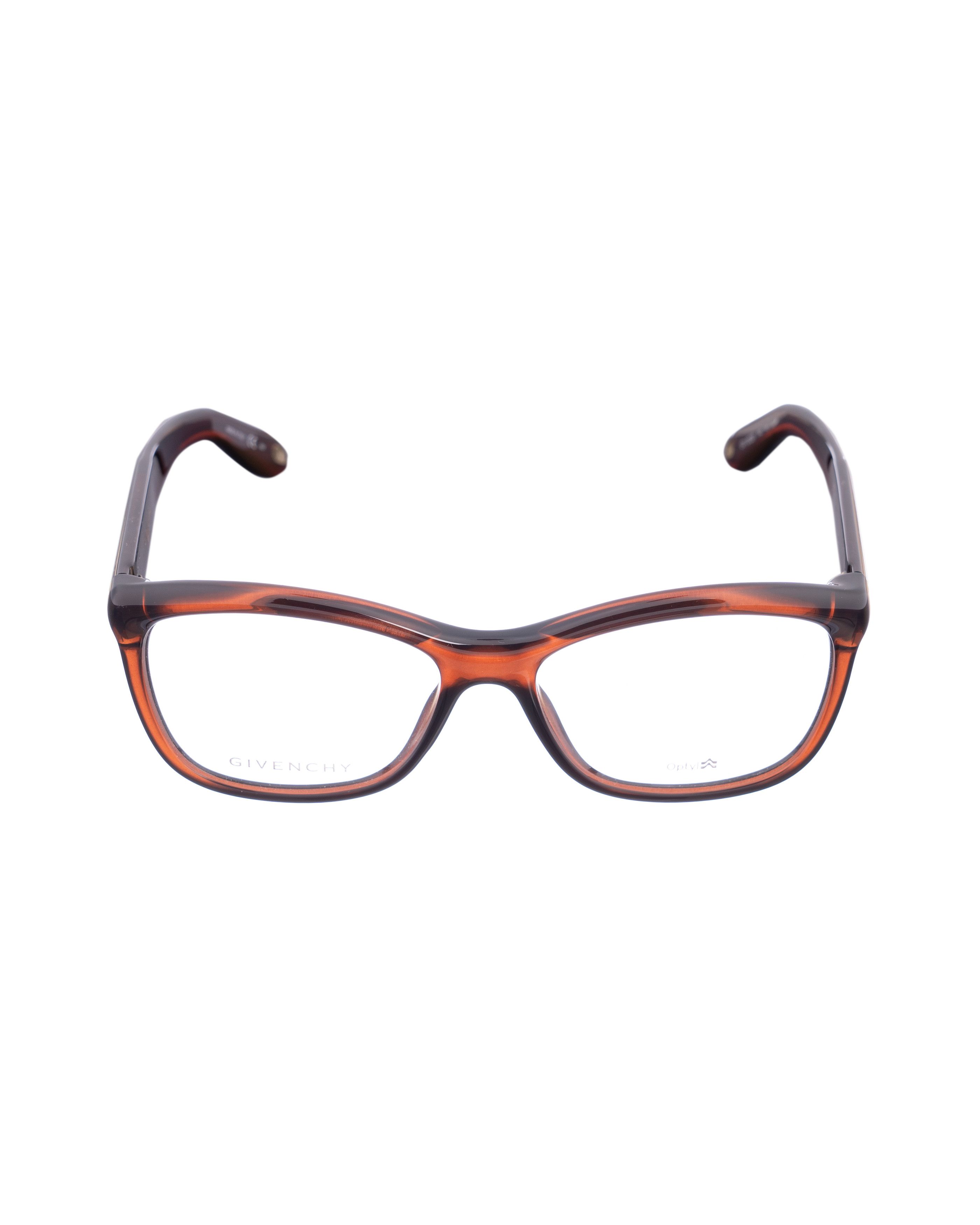 Givenchy Givenchy 00s Bold Brown Nerdy Glasses Size ONE SIZE - 1 Thumbnail