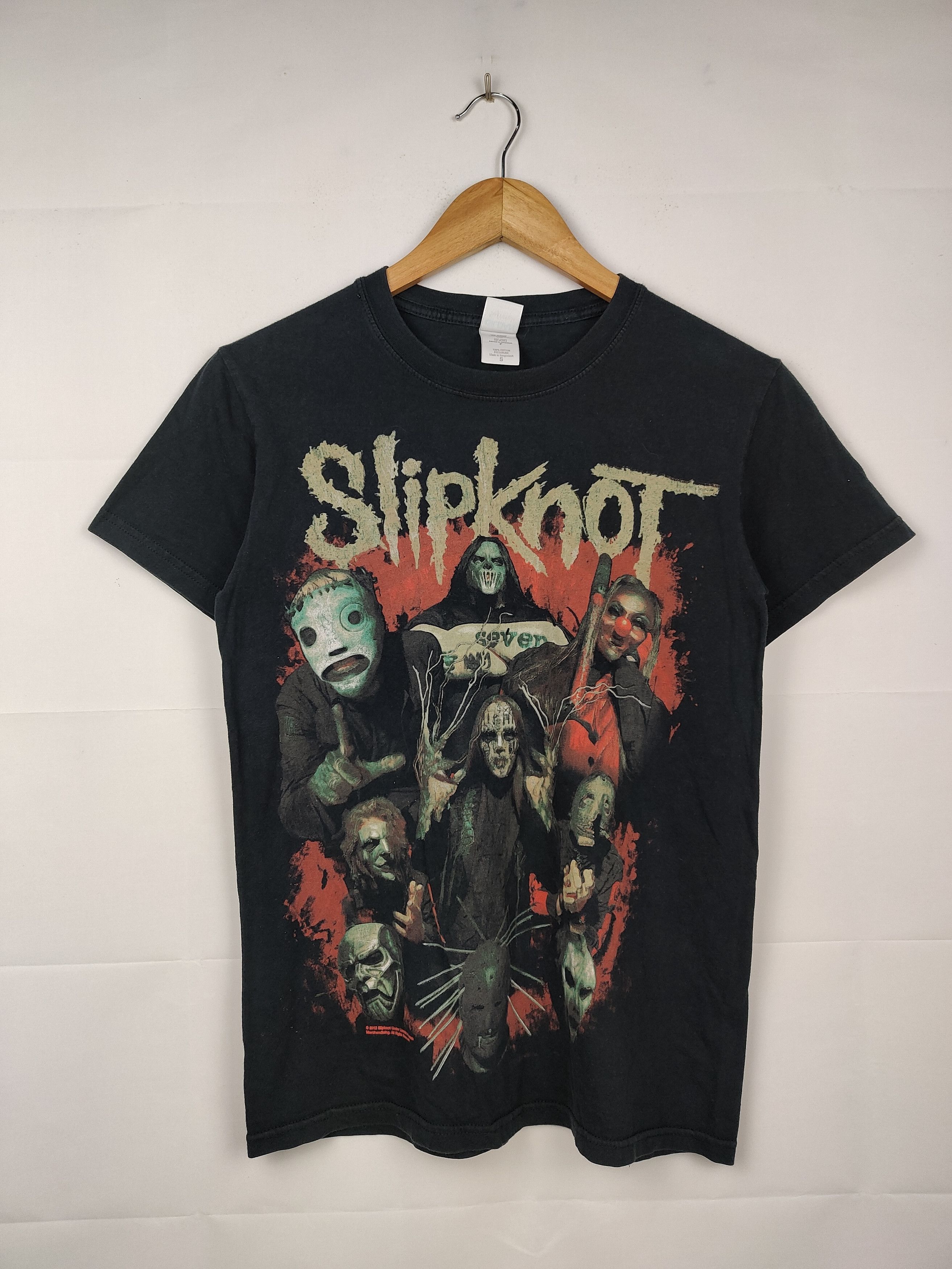 Band Tees × Vintage Vintage Y2K Slipknot Band Shirt Size US S / EU 44-46 / 1 - 1 Thumbnail