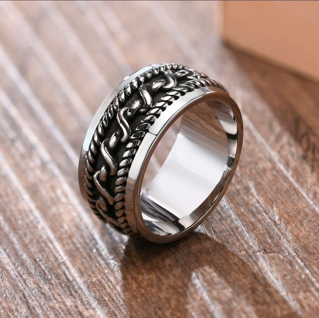 Japanese Brand × Jewelry Twisted Rope Design Ring Size ONE SIZE - 1 Thumbnail
