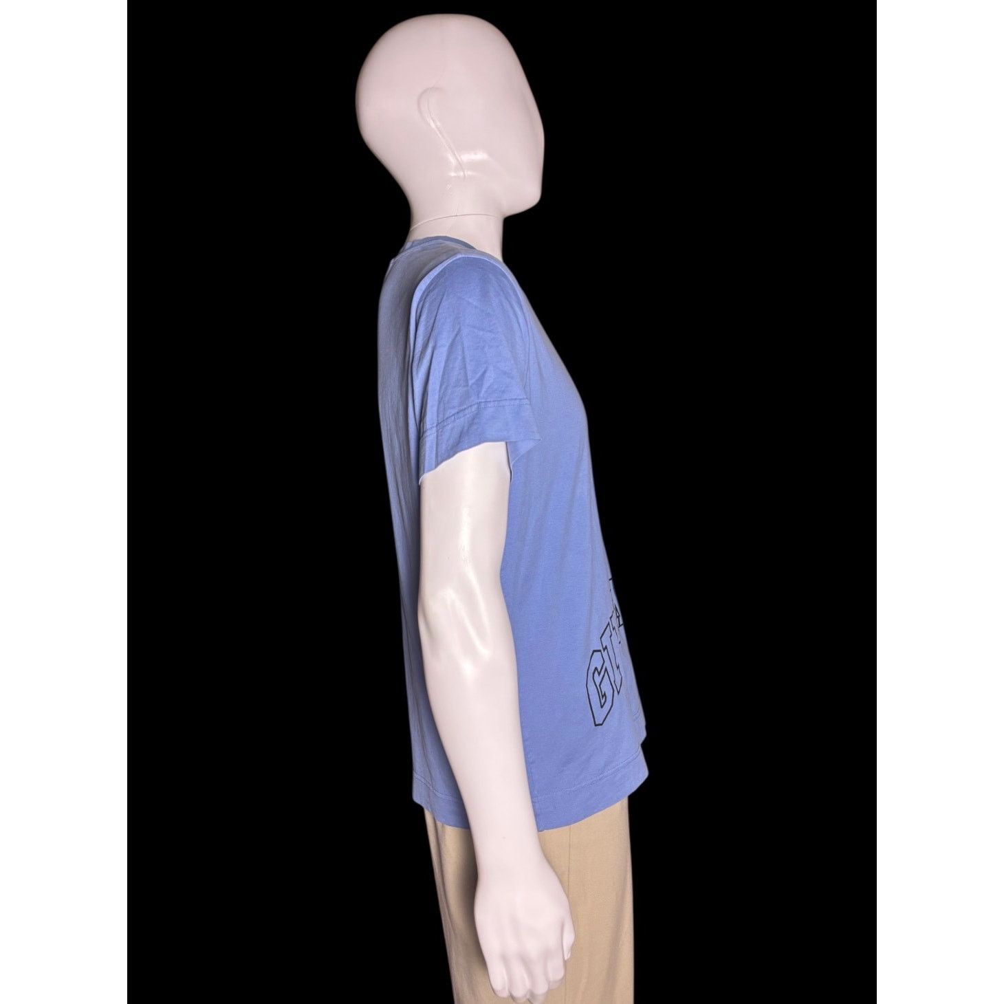 Givenchy Authentic Givenchy Paris Big Front Logo Blue Classic Fit Tee Size US M / EU 48-50 / 2 - 5 Thumbnail