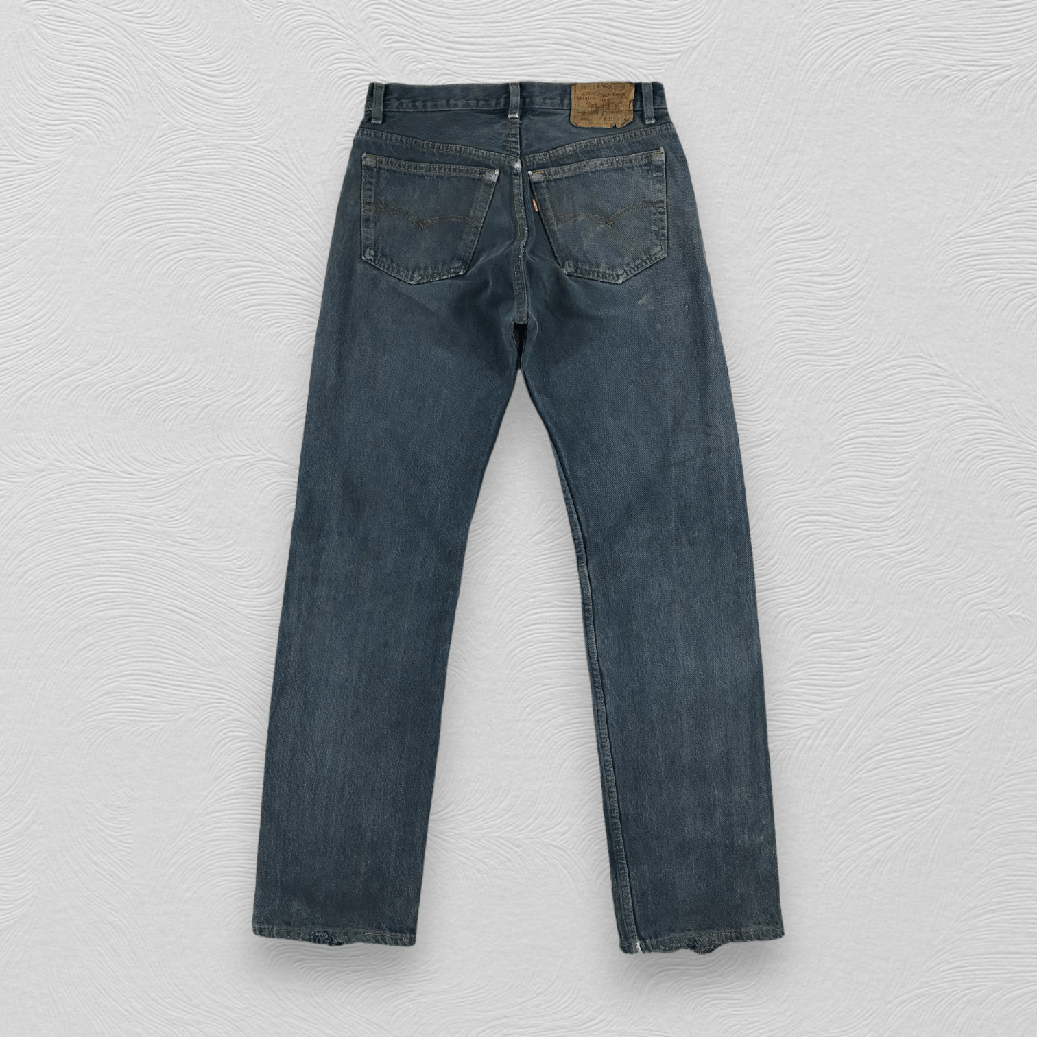 Levi's Vintage Levis 501 Jeans Faded Blue Distressed Denim KJ623 Size US 30 / EU 46 - 2 Thumbnail