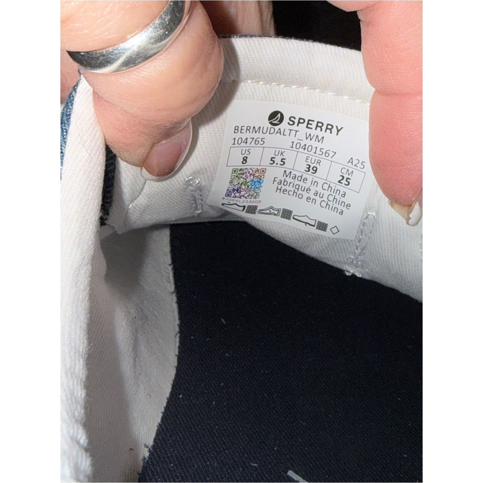Sperry Sperry Bermuda Comfort Boat Sneaker Light Denim Blue Wash 8 Size US 8 / IT 38 - 11 Thumbnail