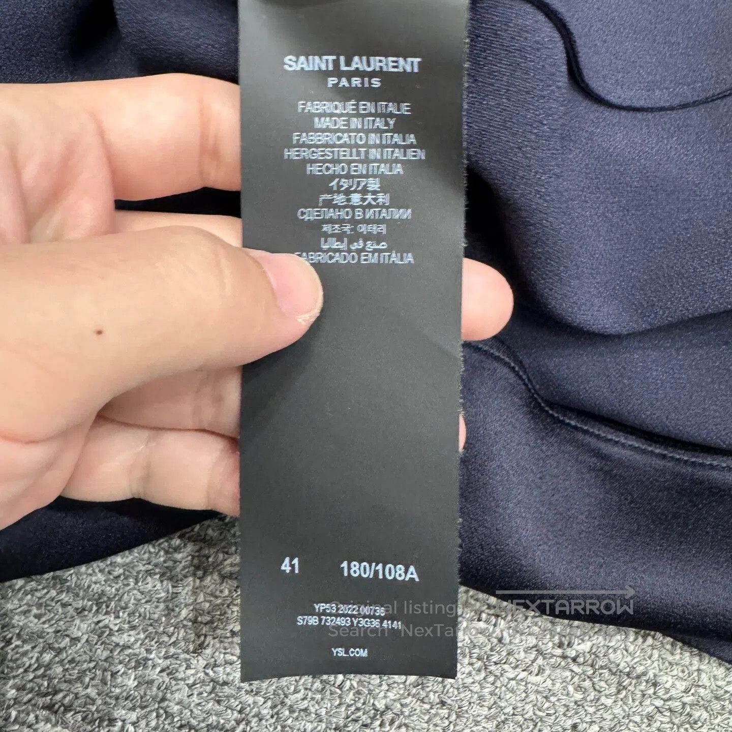 Saint Laurent Paris #REF! Size XL / US 12-14 / IT 48-50 - 4 Thumbnail