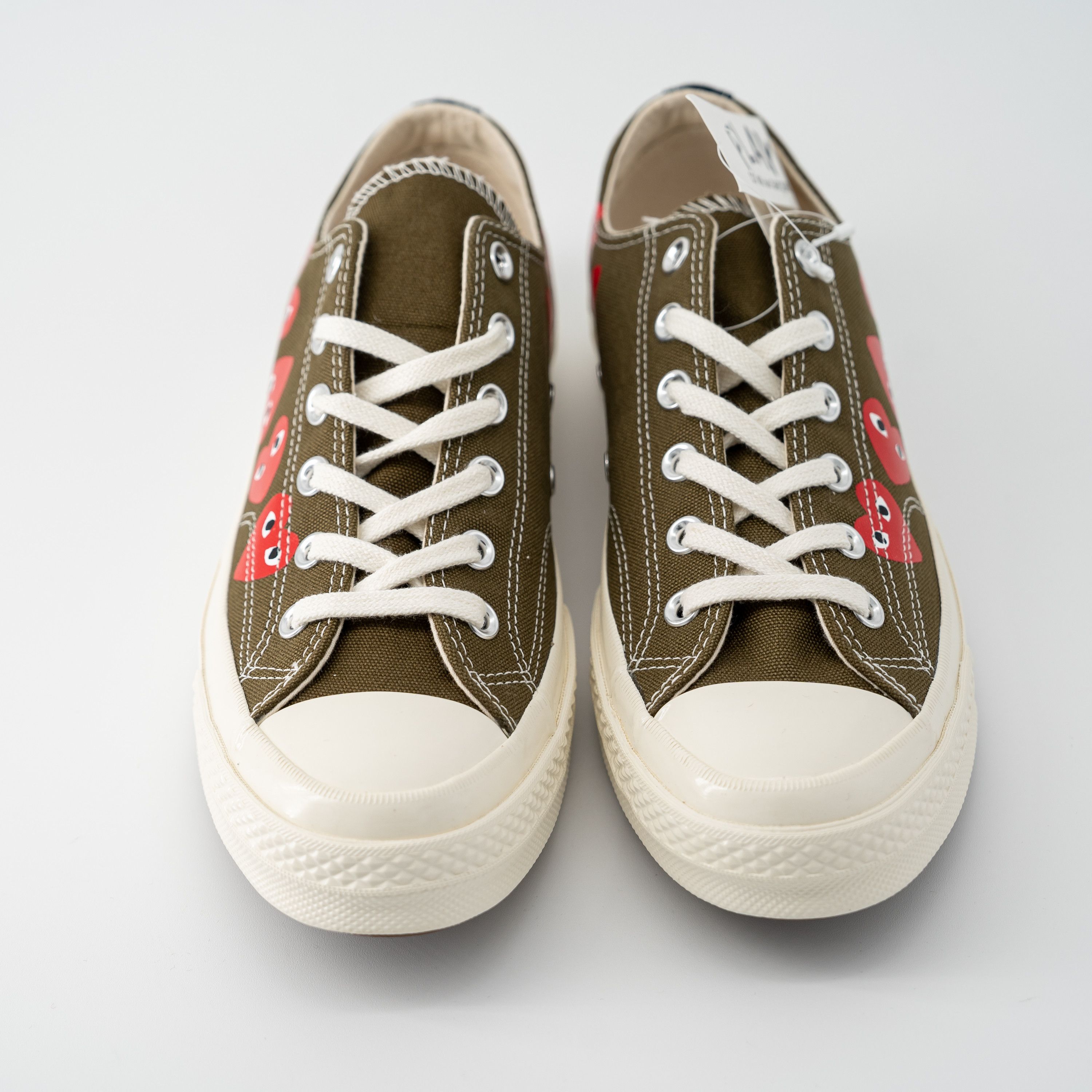 Converse 8 Converse Comme des Garçons Play Chuck 70 Low Multi Heart Size US 8 / EU 41 - 3 Thumbnail