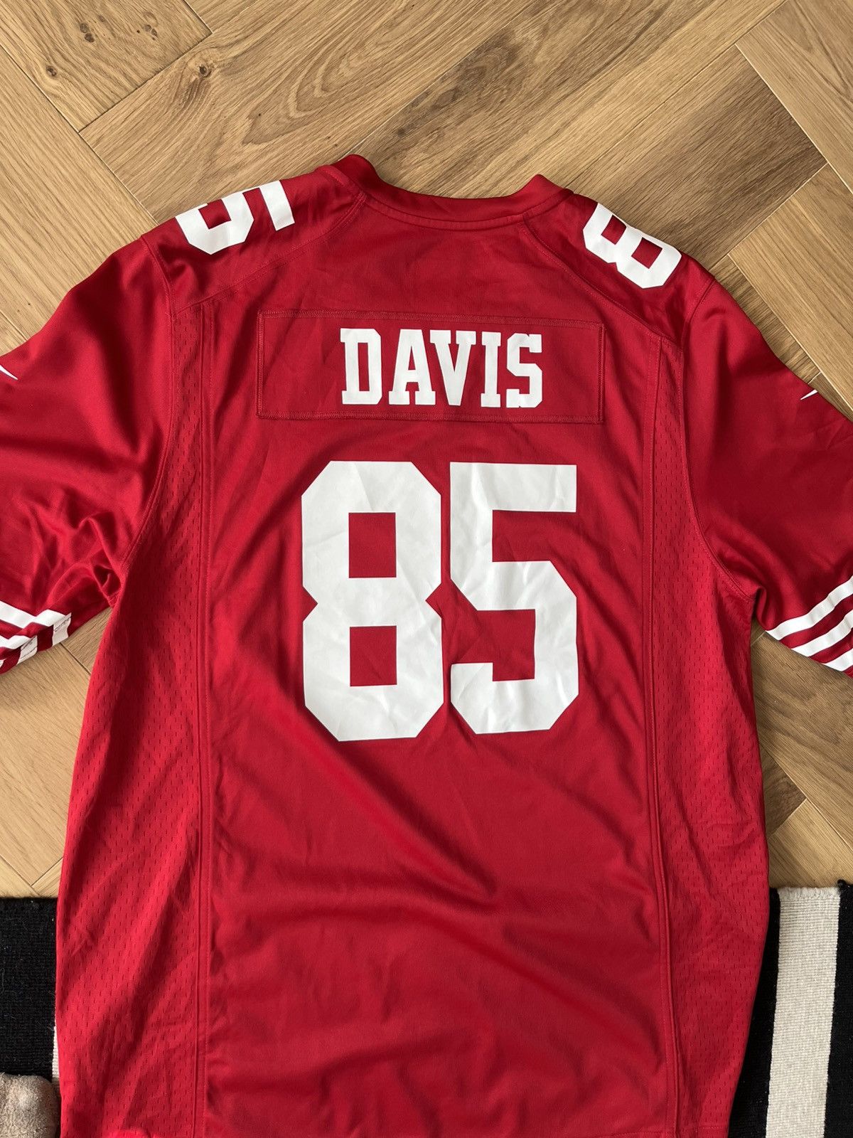 Nike San Francisco 49ers Vernon Davis NFL OnField Jersey Size XL Size US XL / EU 56 / 4 - 9 Thumbnail