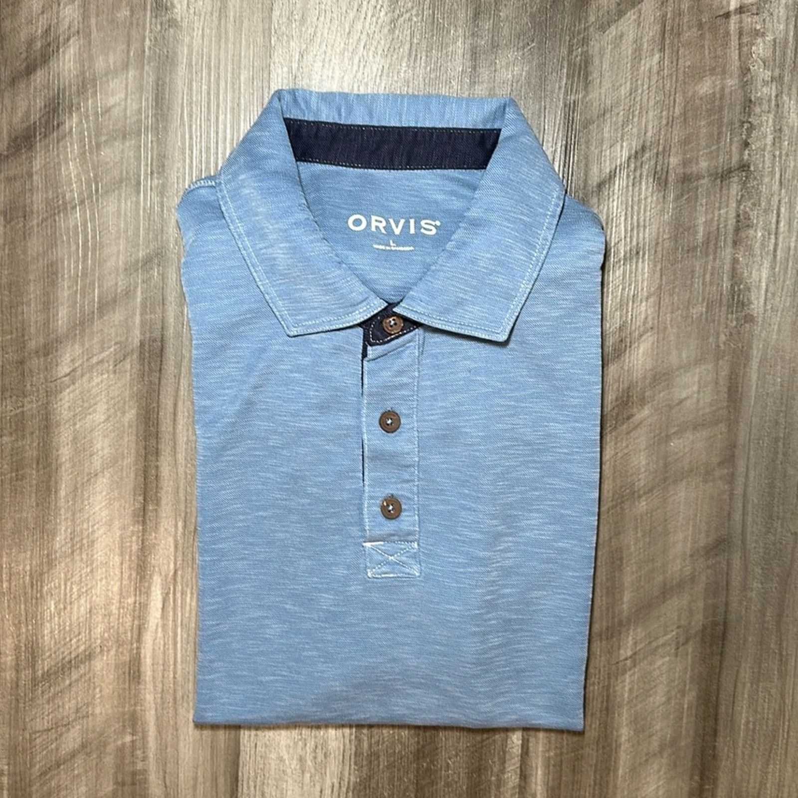 Orvis Orvis Modal Blend Polo - Large Size US L / EU 52-54 / 3 - 1 Thumbnail