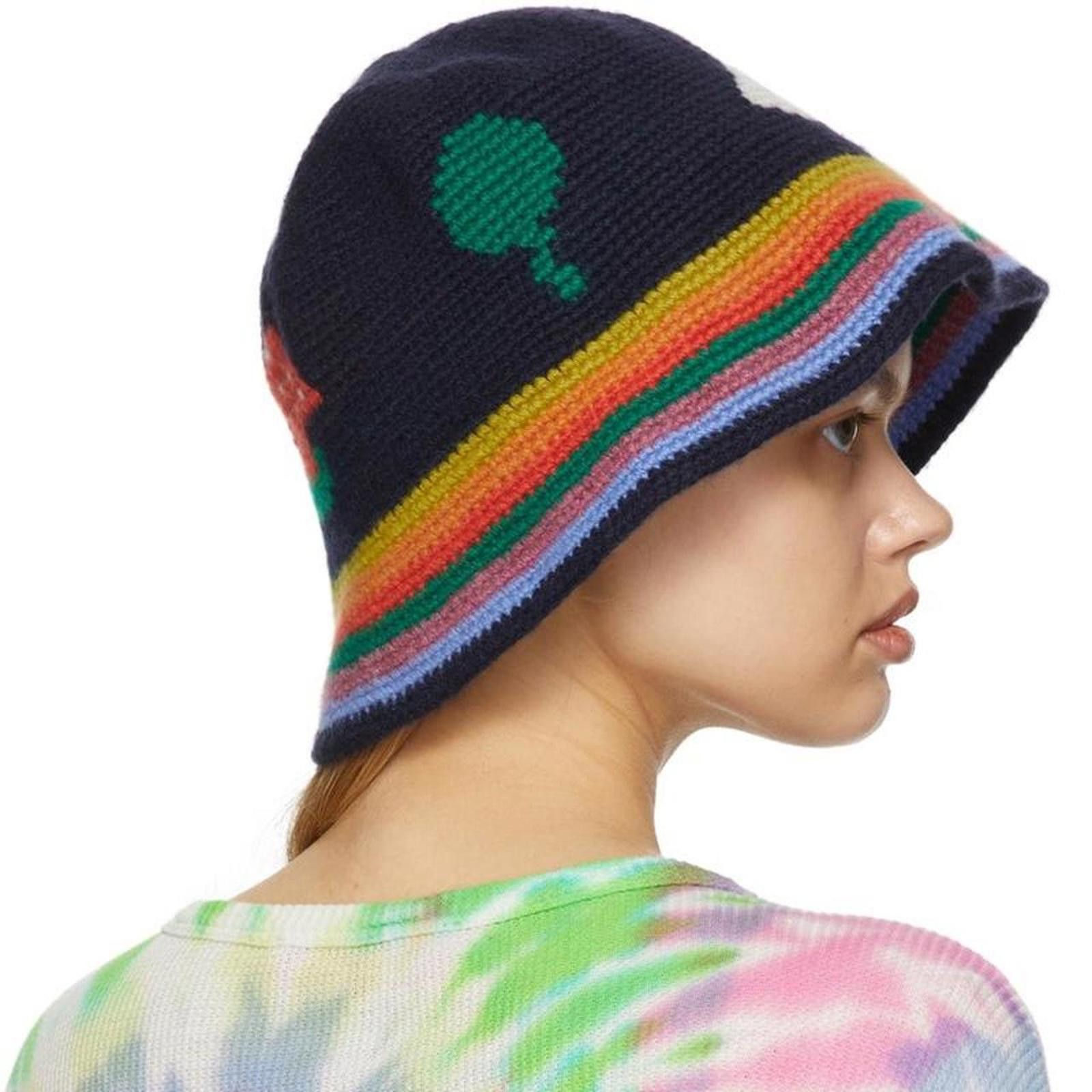The Elder Statesman The Elder Statesman Mushroom Bucket Hat Size ONE SIZE - 1 Thumbnail