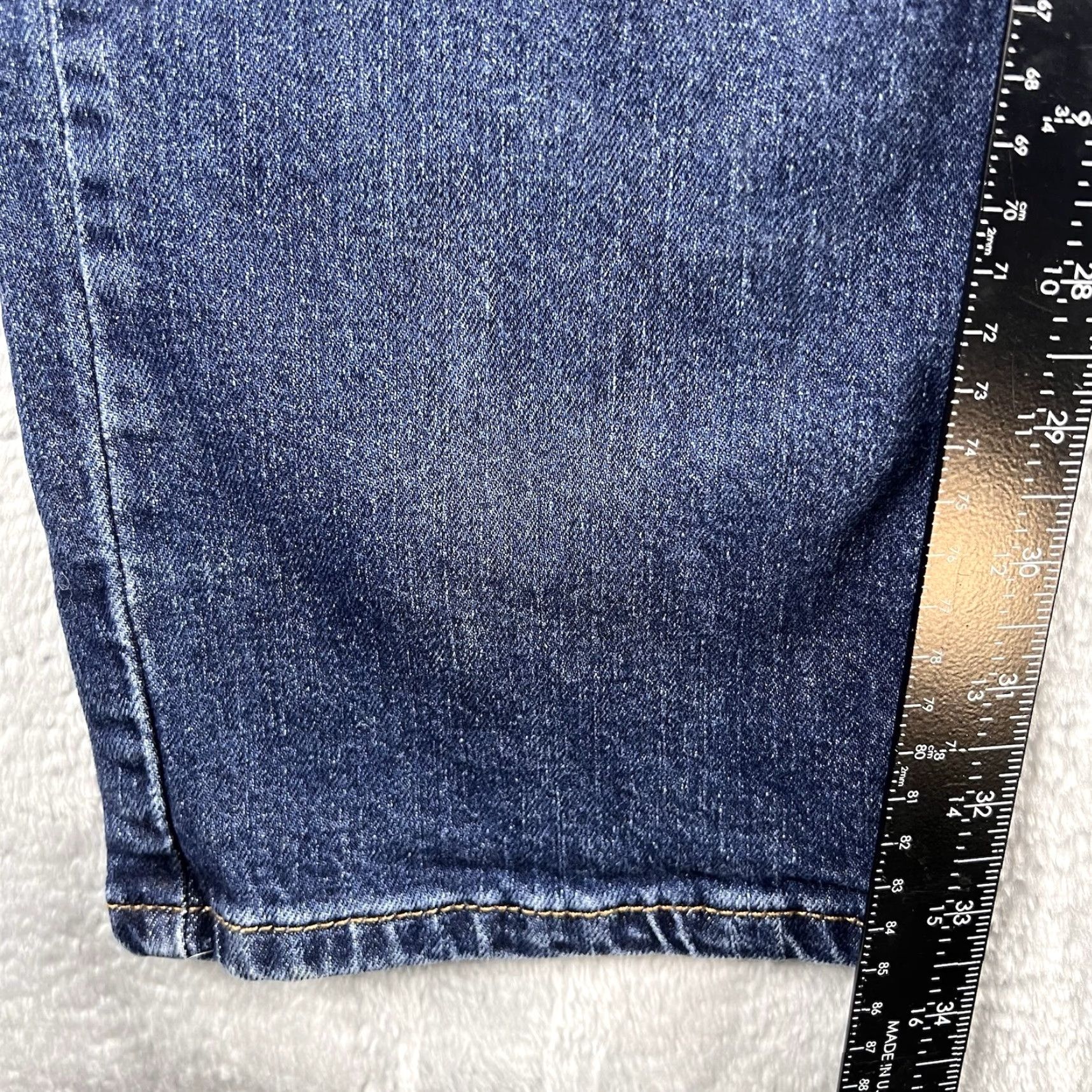 Levi's Levi's 514 Jeans Mens 34x36 Blue Dark Wash Denim Straight Regular 5-Pocket Logo USA Jeans Size US 34 / EU 50 - 5 Thumbnail