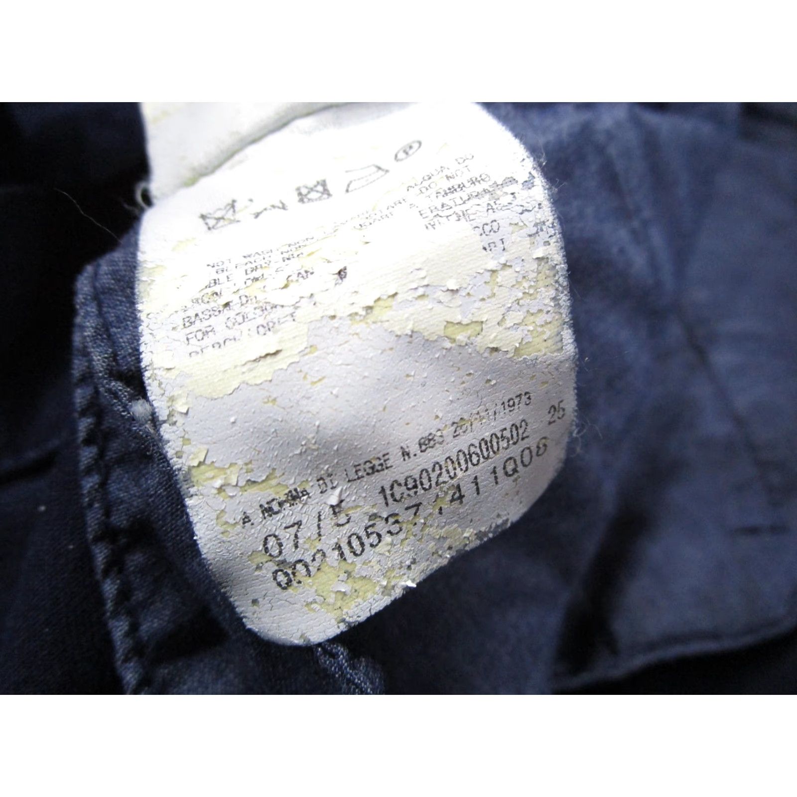Just Cavalli VINTAGE Just Cavalli Pants Chino Mens 48 Navy Blue Made in Italy Twill Luxury 33x32 Preppy Size US 32 / EU 48 - 5 Thumbnail