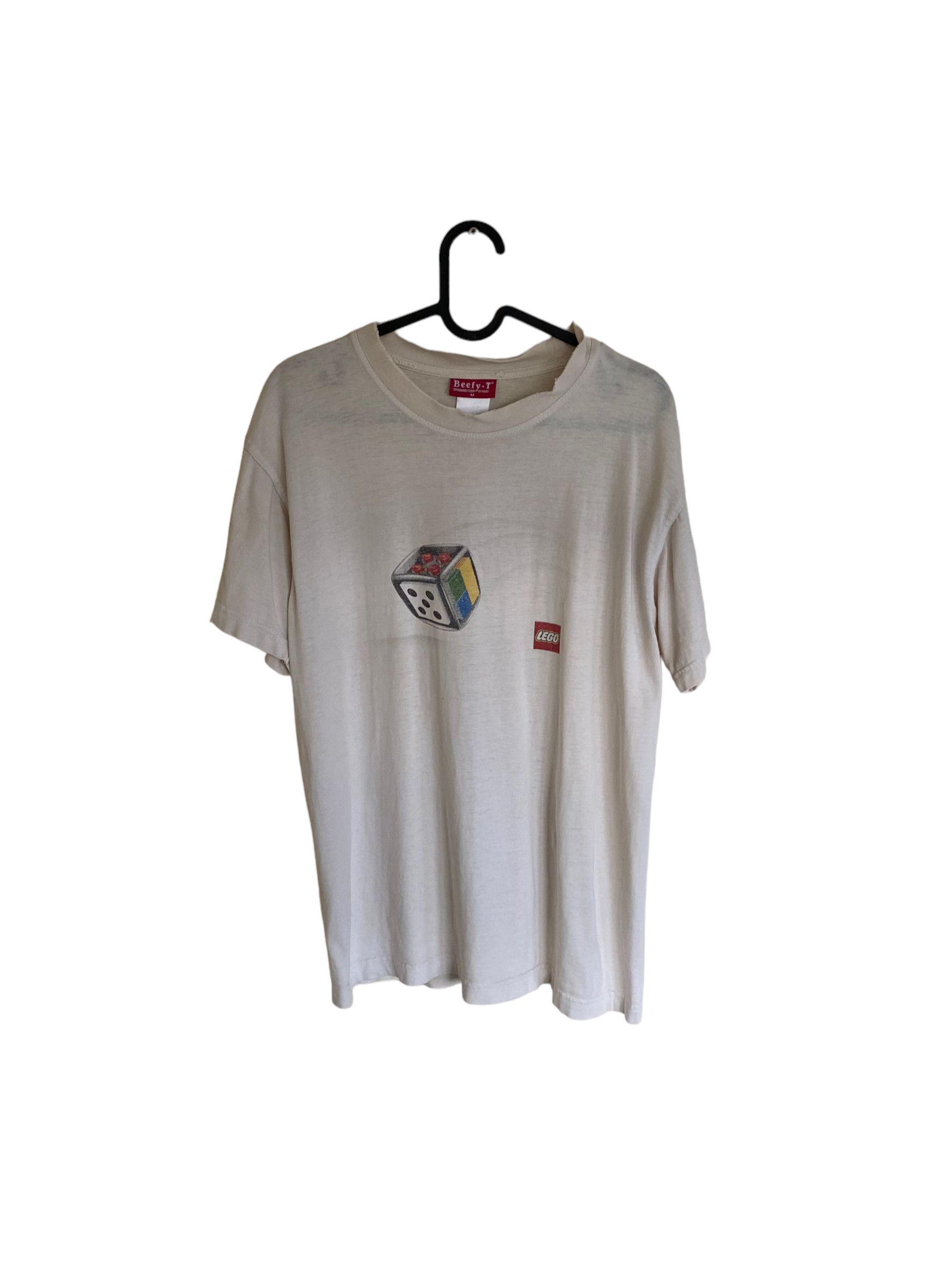 LEGO × Vintage Lego 90s' hanes beefy tee vintage Size US M / EU 48-50 / 2 - 1 Thumbnail