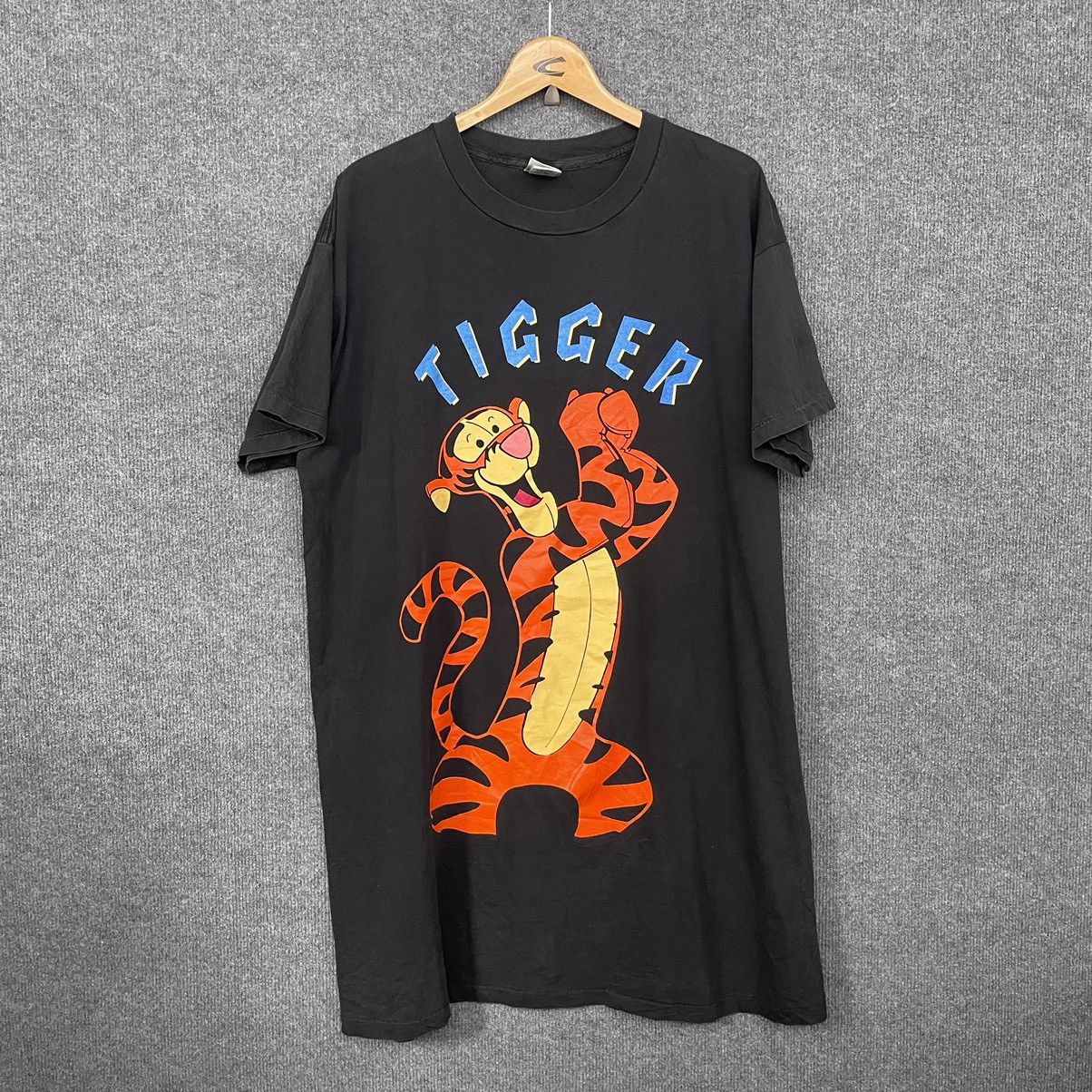 Disney × Vintage Vintage 90s Disney Tigger Mirror Print Big 
