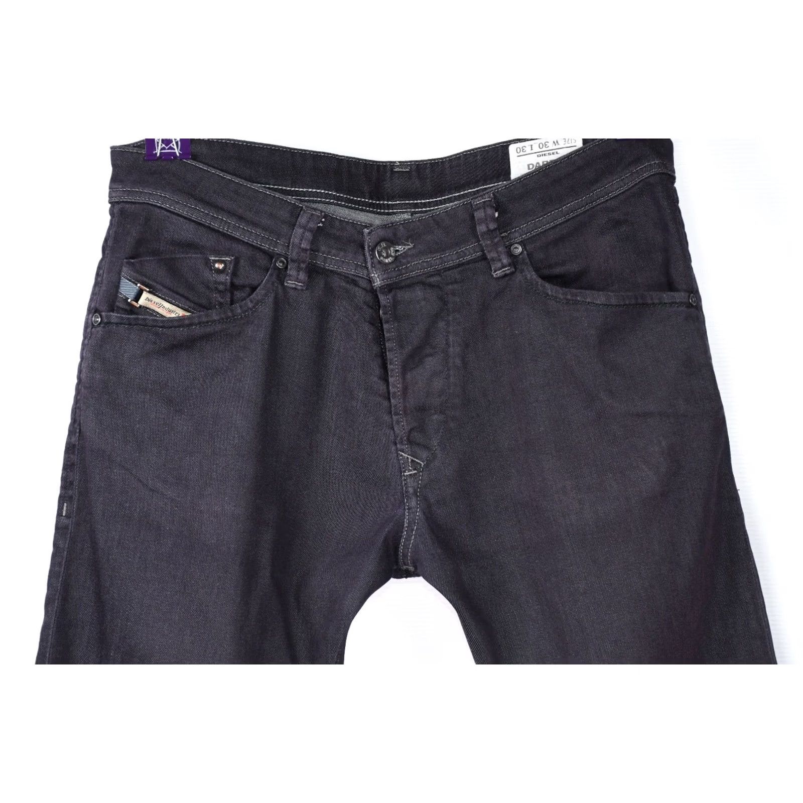 Diesel Diesel Darron 0064U Stretch Jeans size W30 L30 Men Regular Blue 98% Cotton 2% Elastane 5-Pocket Design Vintage No Way to go Size US 30 / EU 46 - 2 Thumbnail