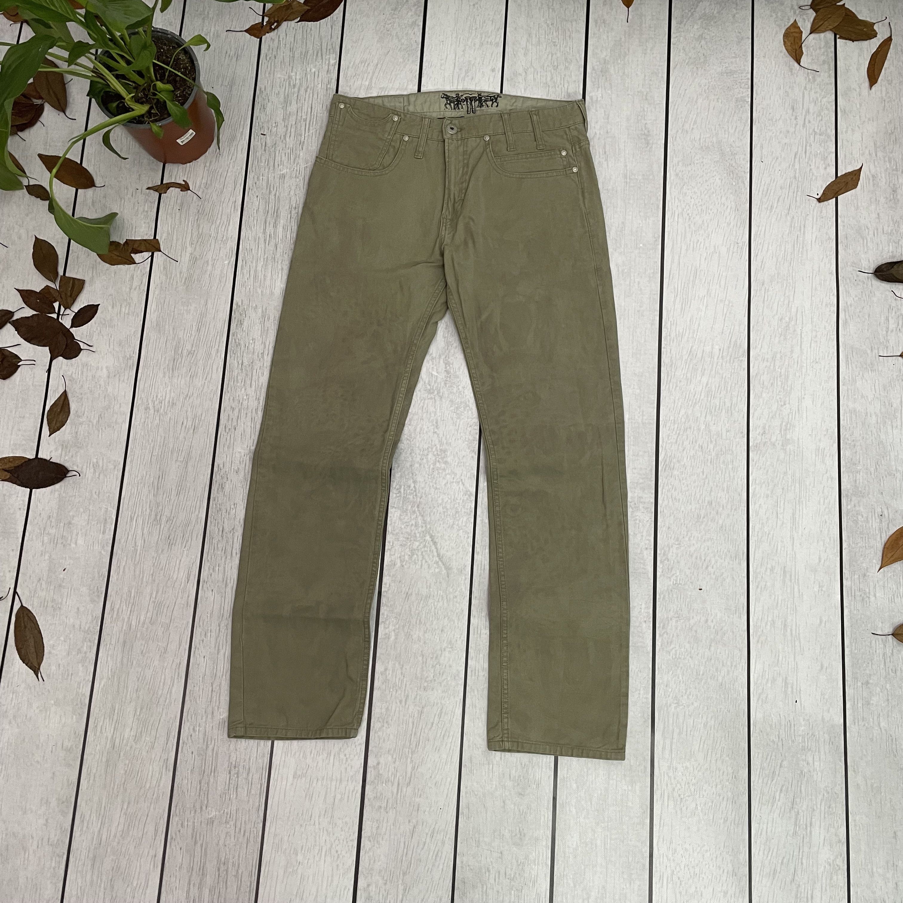 Levi's Vintage Custom Levi's Jeans Tiger art animal 1of1 32x32 Size US 32 / EU 48 - 6 Thumbnail